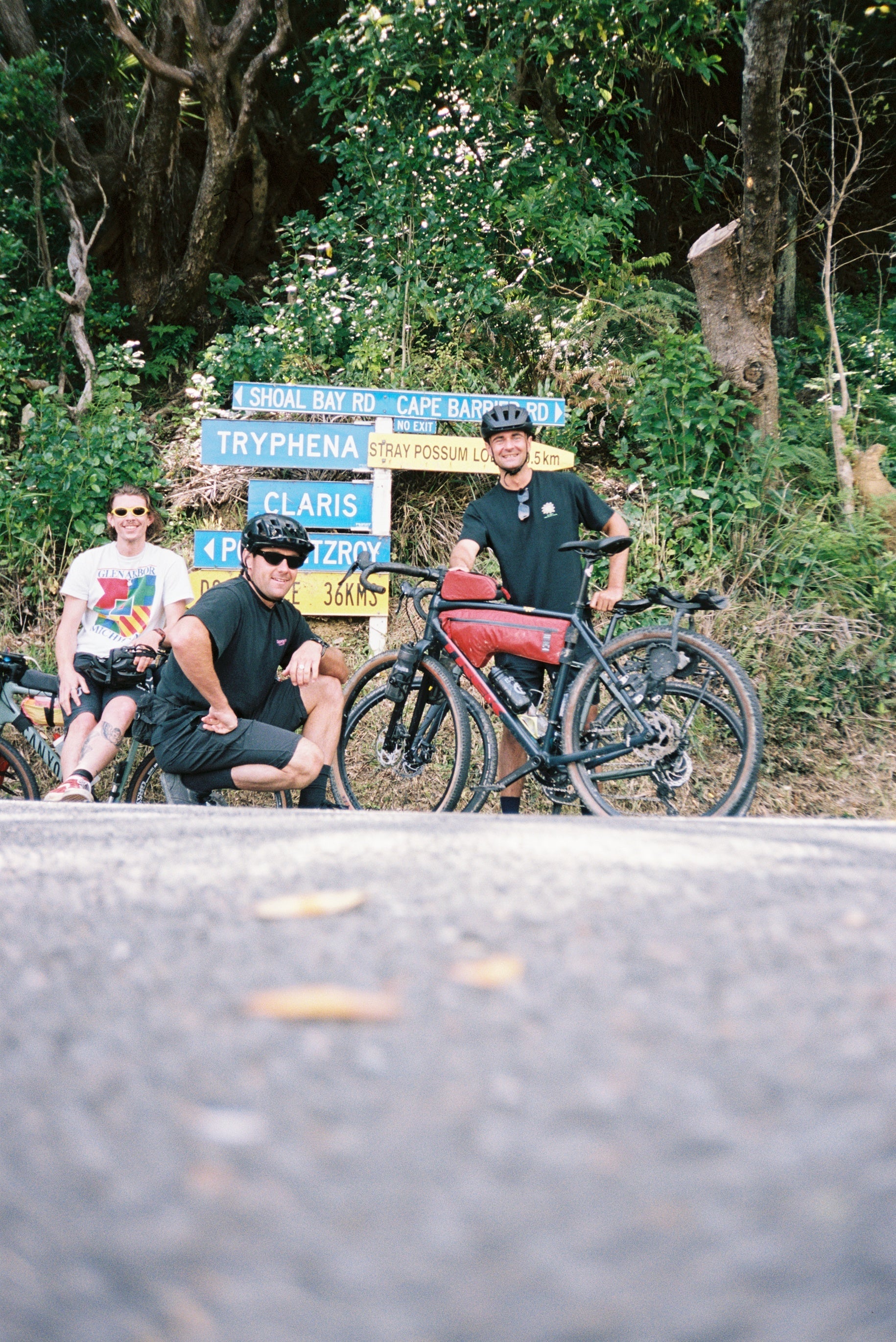 Bike Packing On Great Barrier Island.