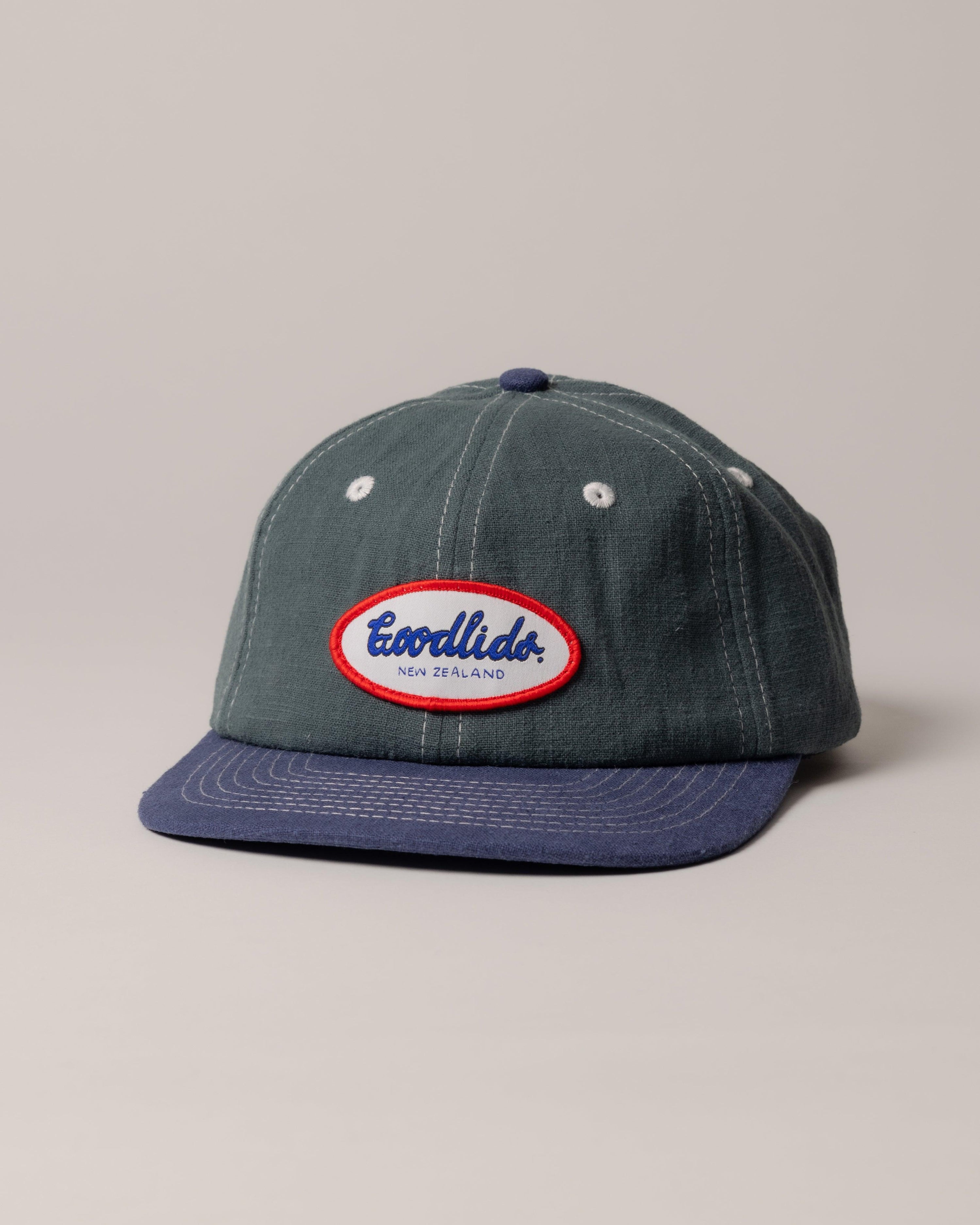 Signature Lid - Washed Green/Navy