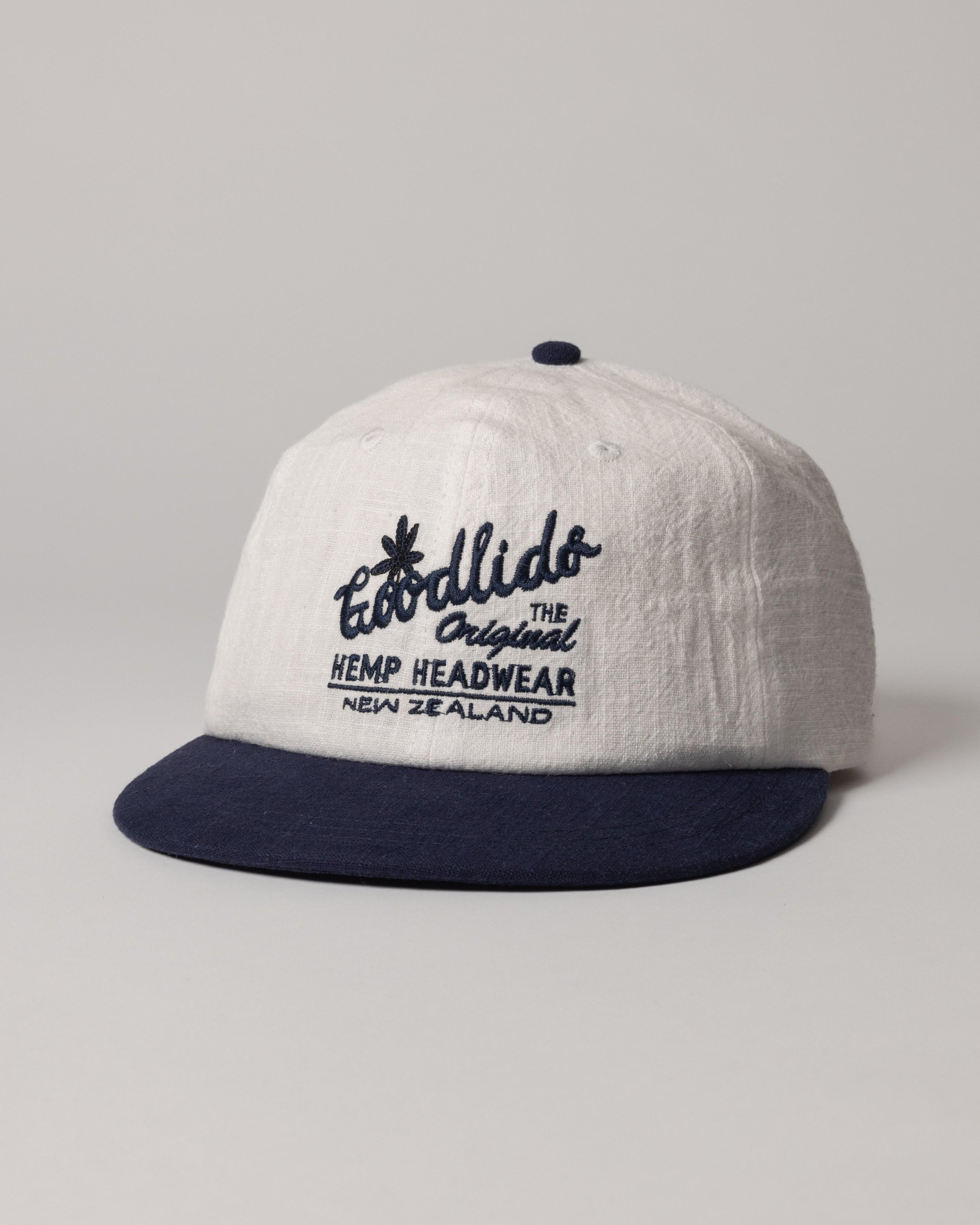 Classic Circle Brim - White/Navy
