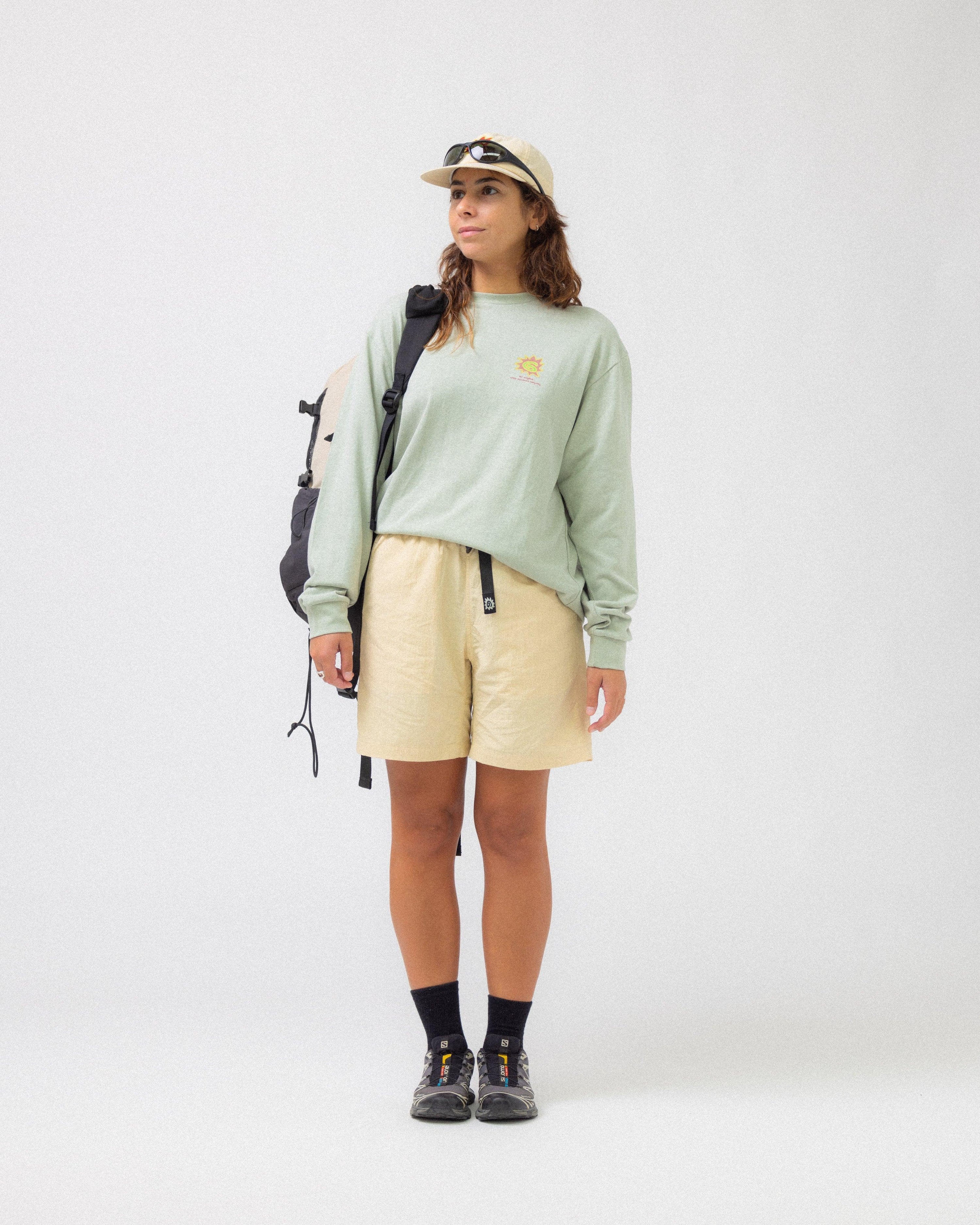 G Long Sleeve Tee - Moss