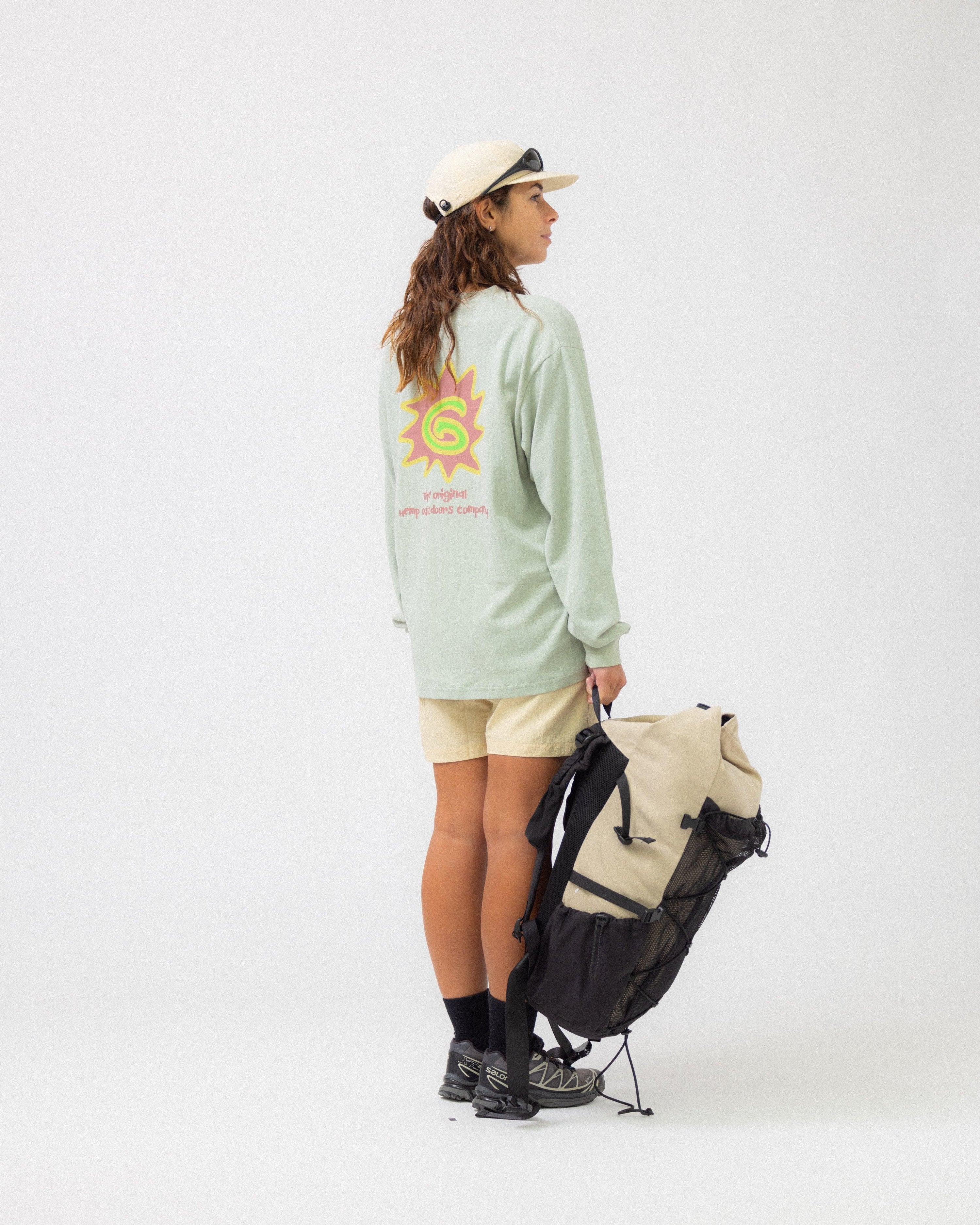 G Long Sleeve Tee - Moss