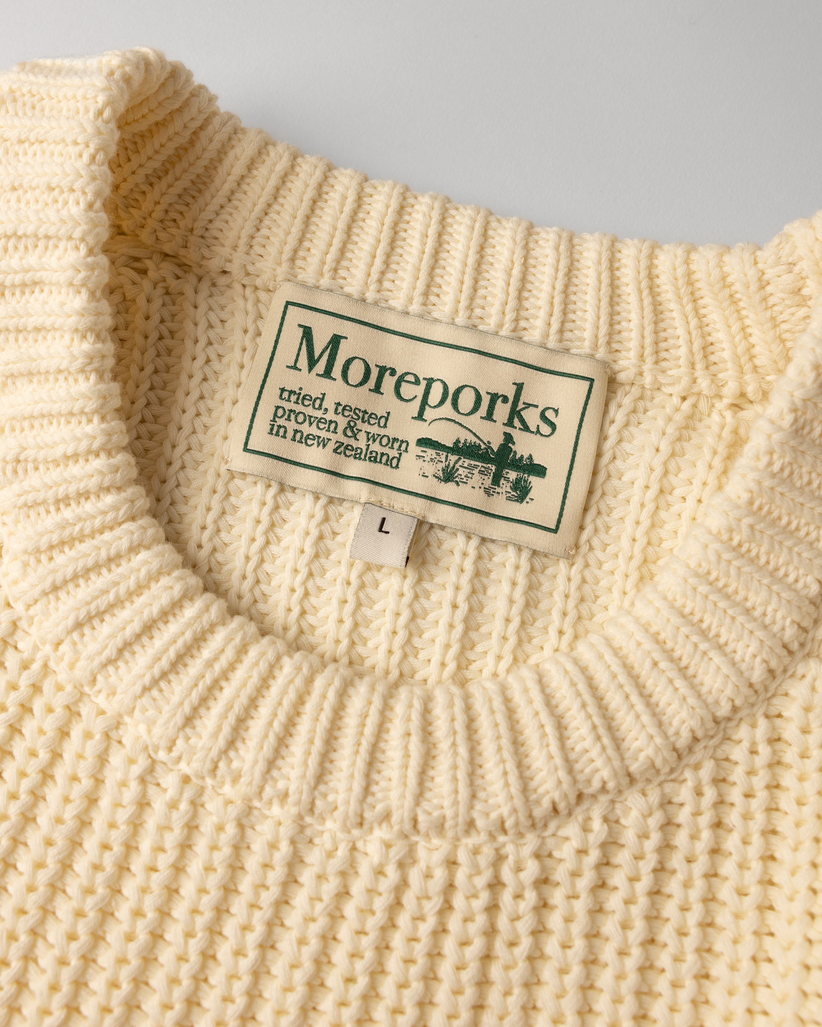 Fisherman Knit Sweater - Butterscotch