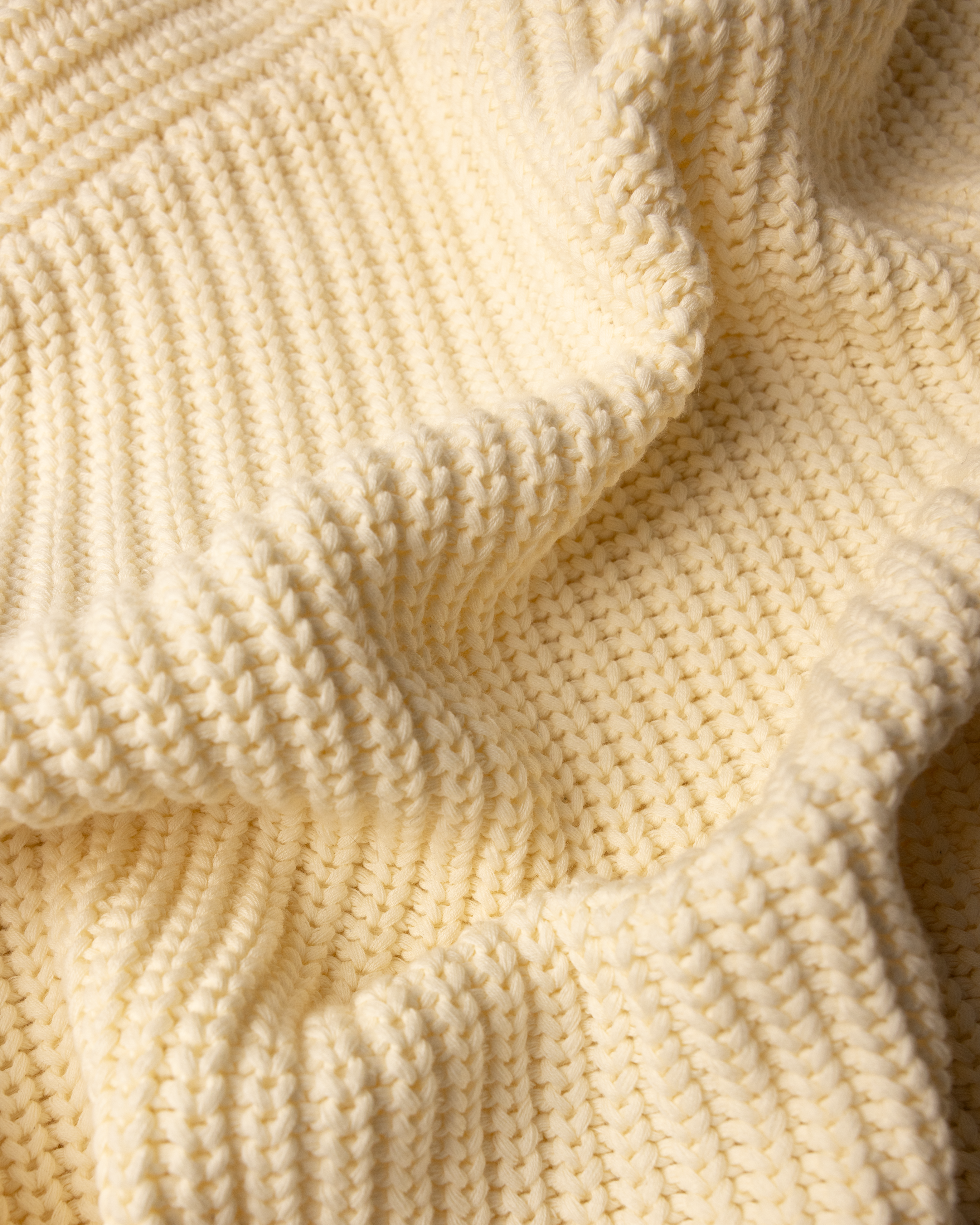 Fisherman Knit Sweater - Butterscotch
