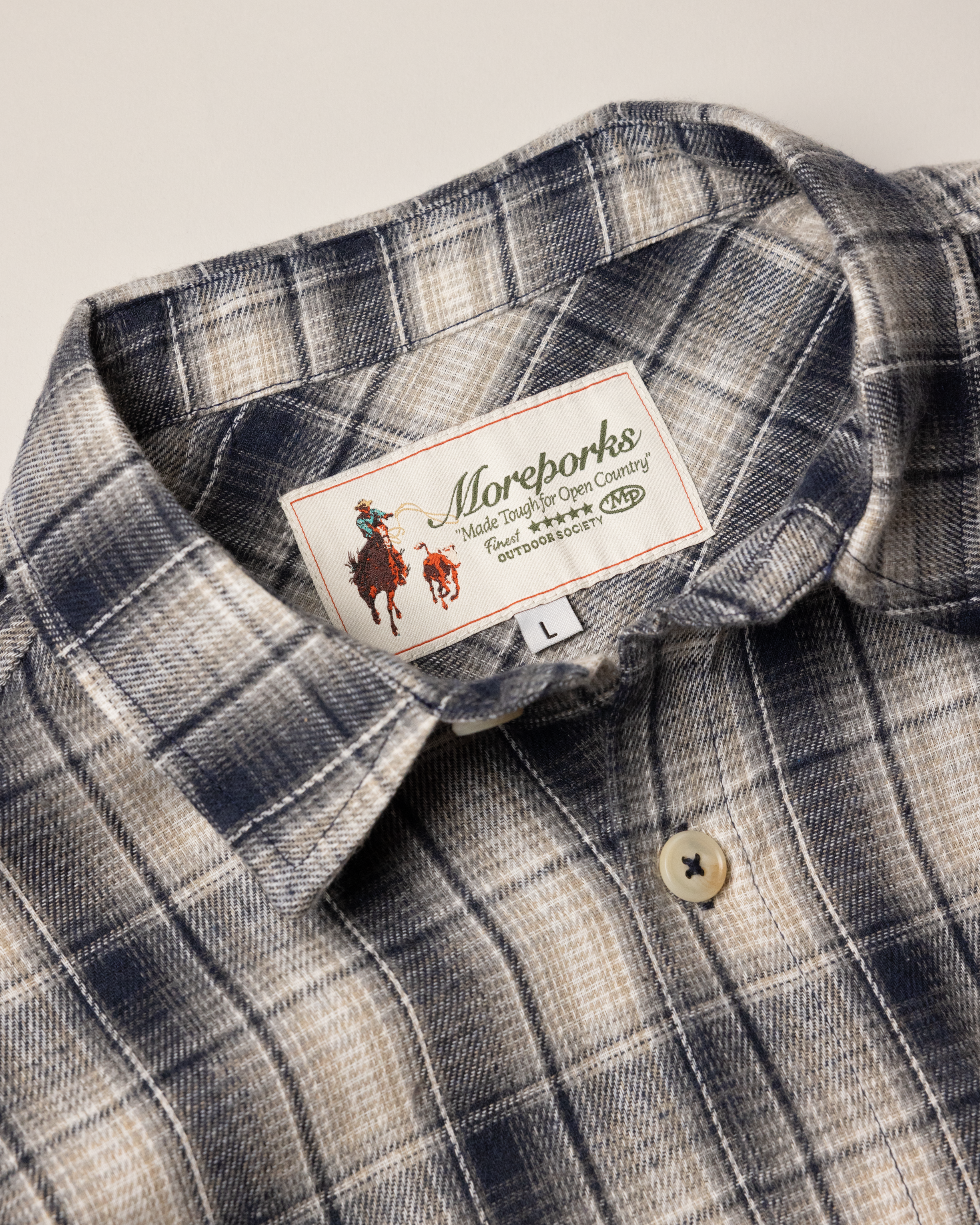 Flannel Shirt - Navy Check