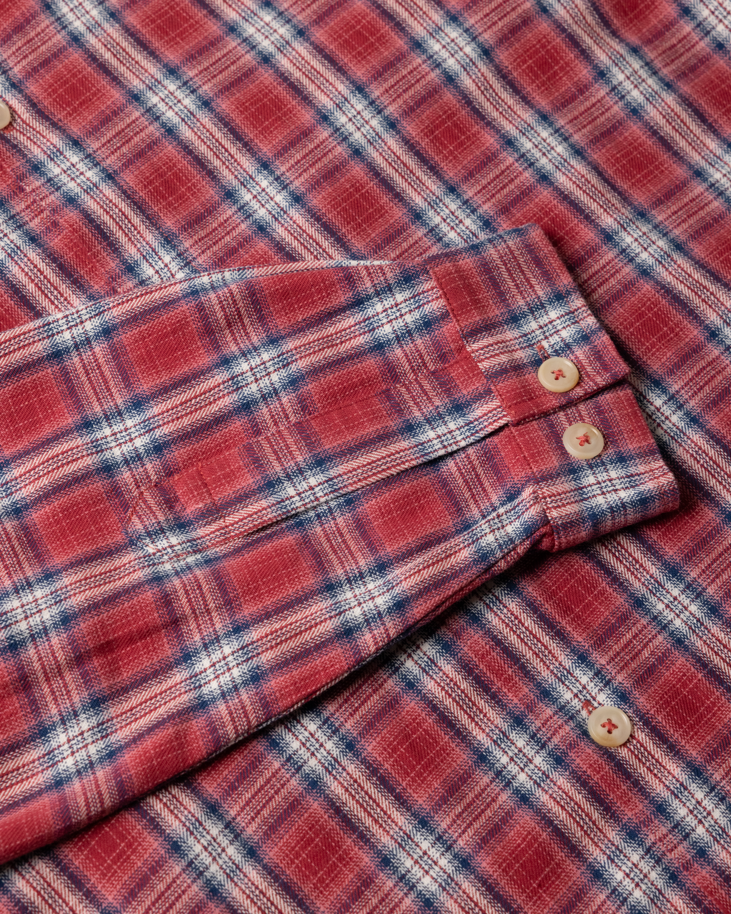 Flannel Shirt - Red Check