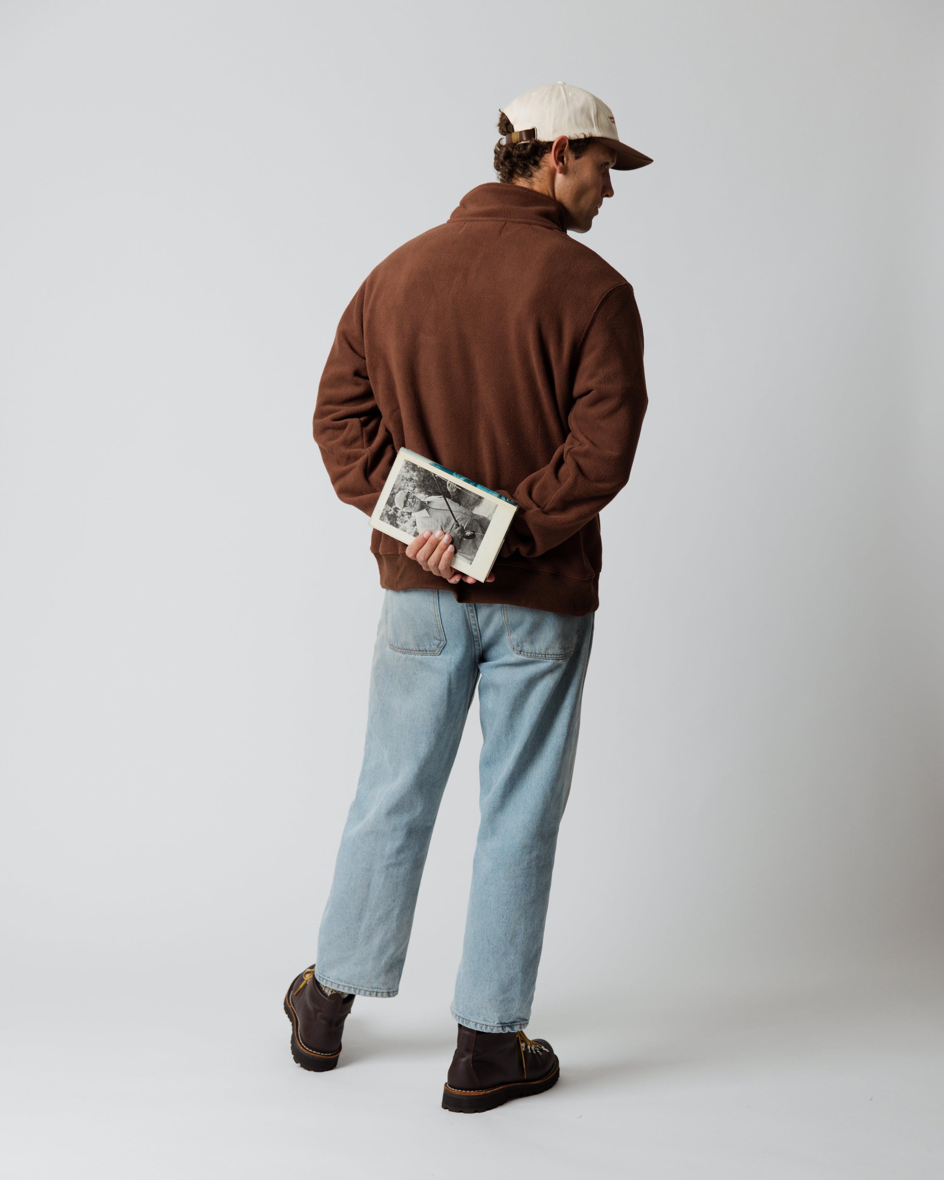 Mackenzie Quarter Zip Pullover - Brown