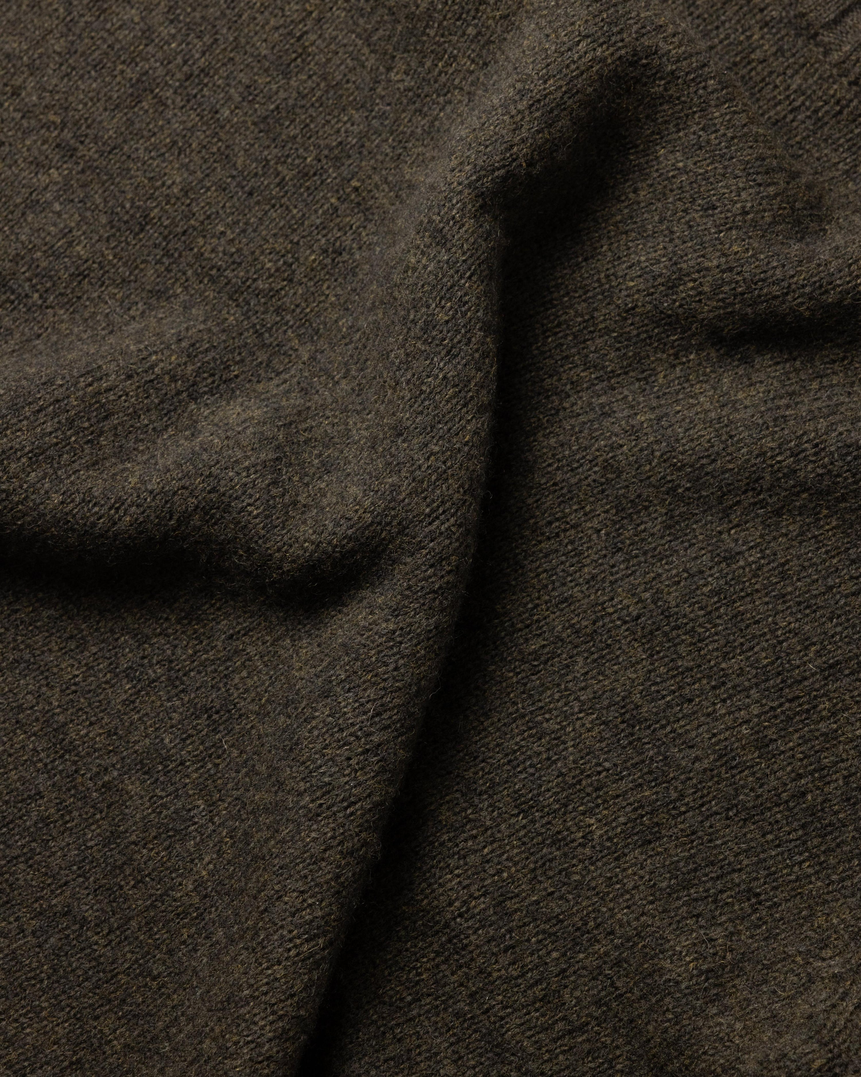 Woollen Knit Sweater - Forest