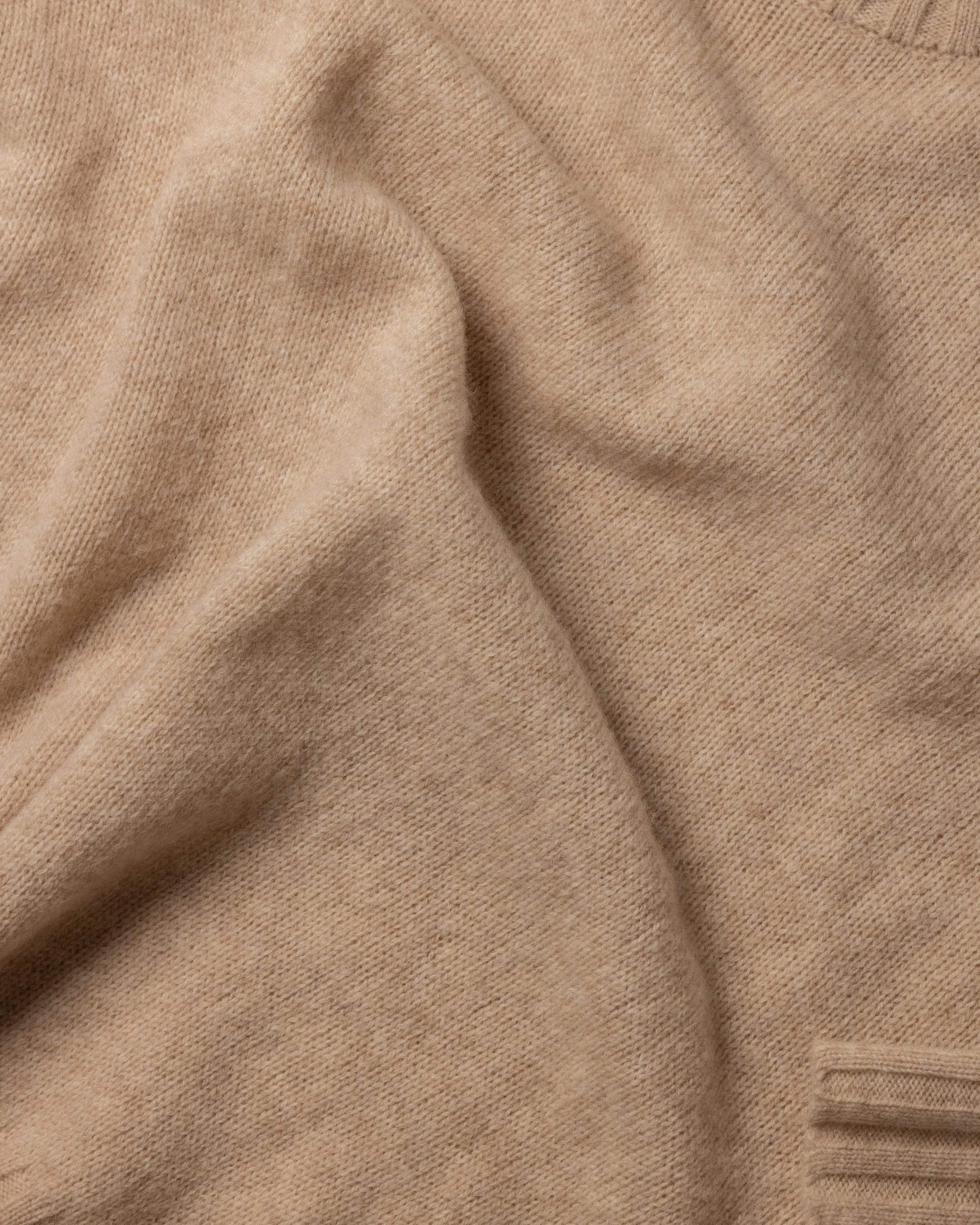 Woollen Knit Sweater - Pebble