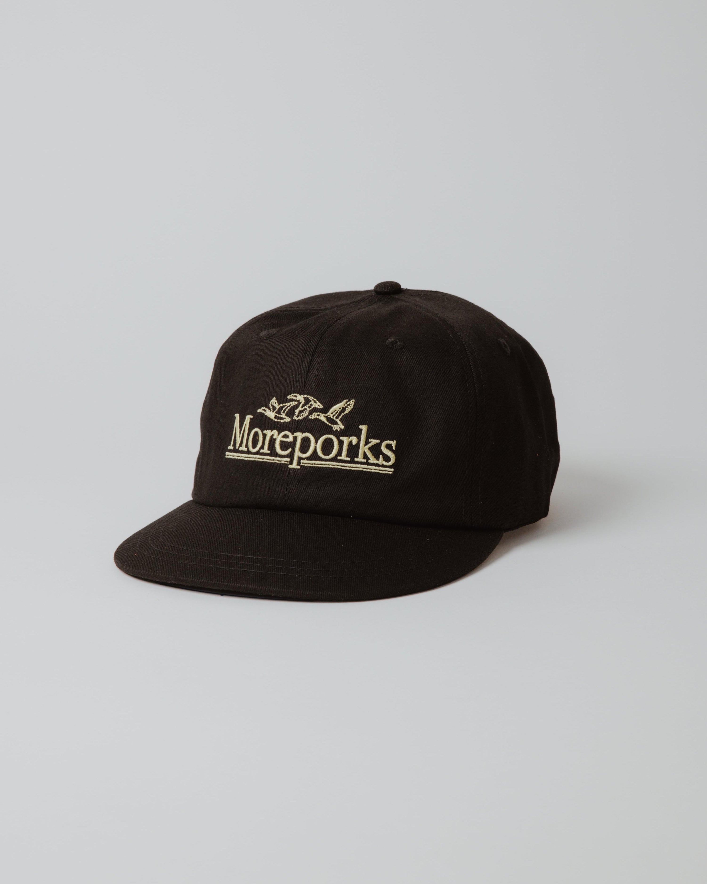 Geese Six-Panel - Black