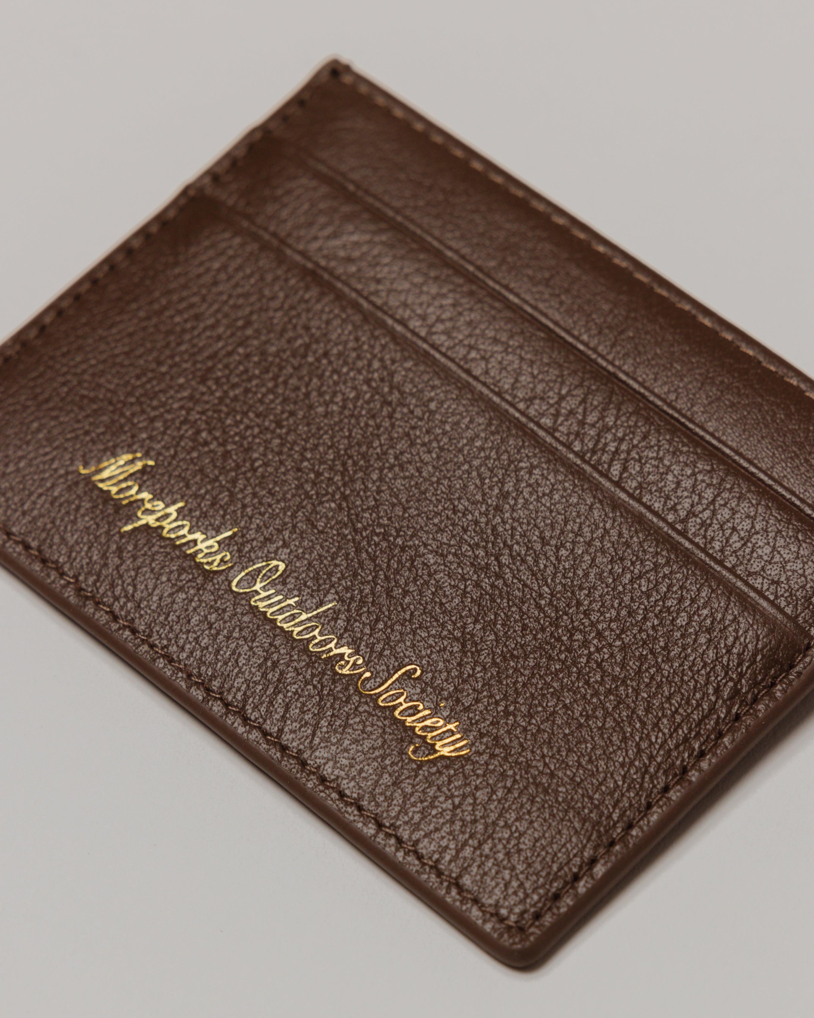 MOS Card Holder - Brown