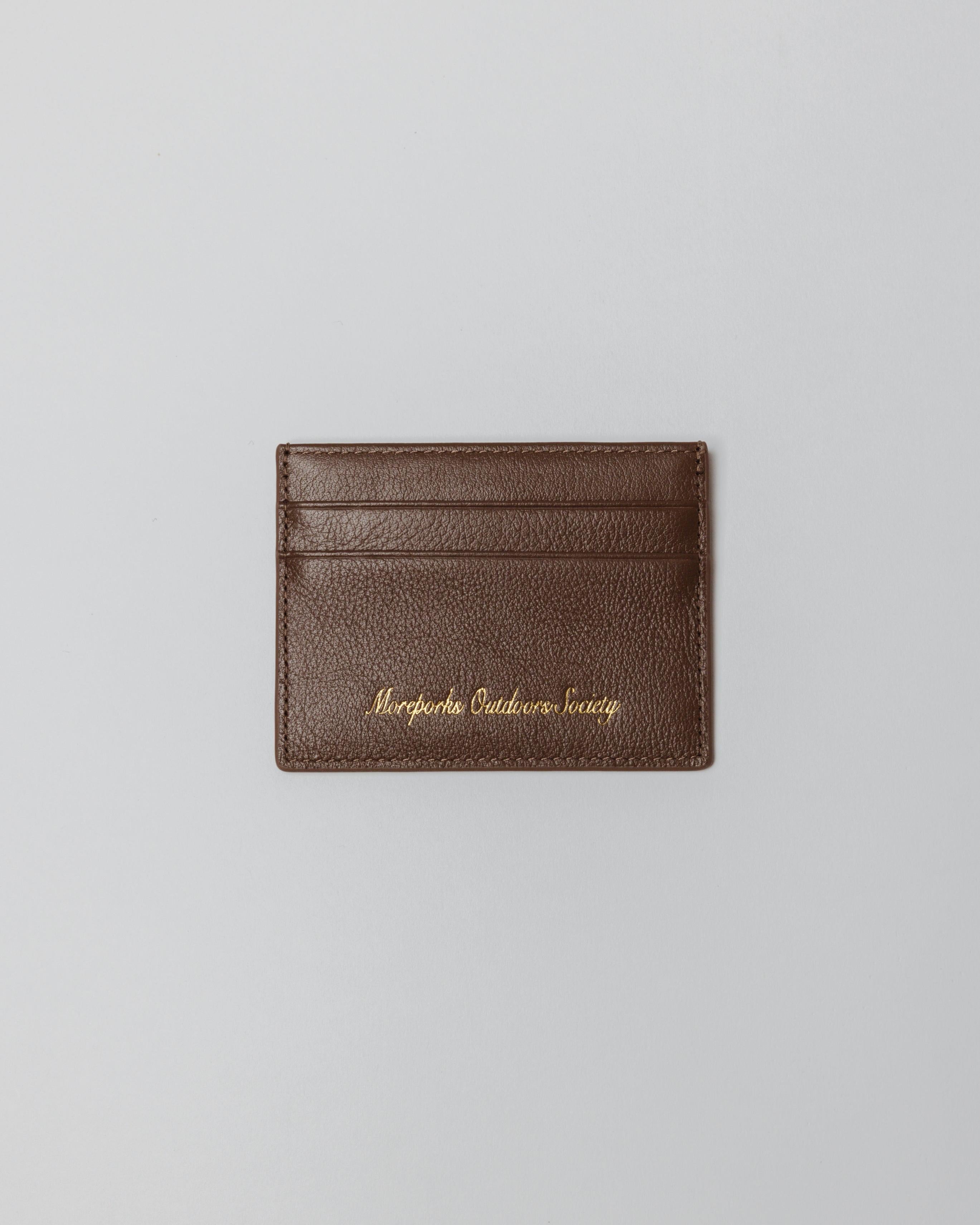 MOS Card Holder - Brown