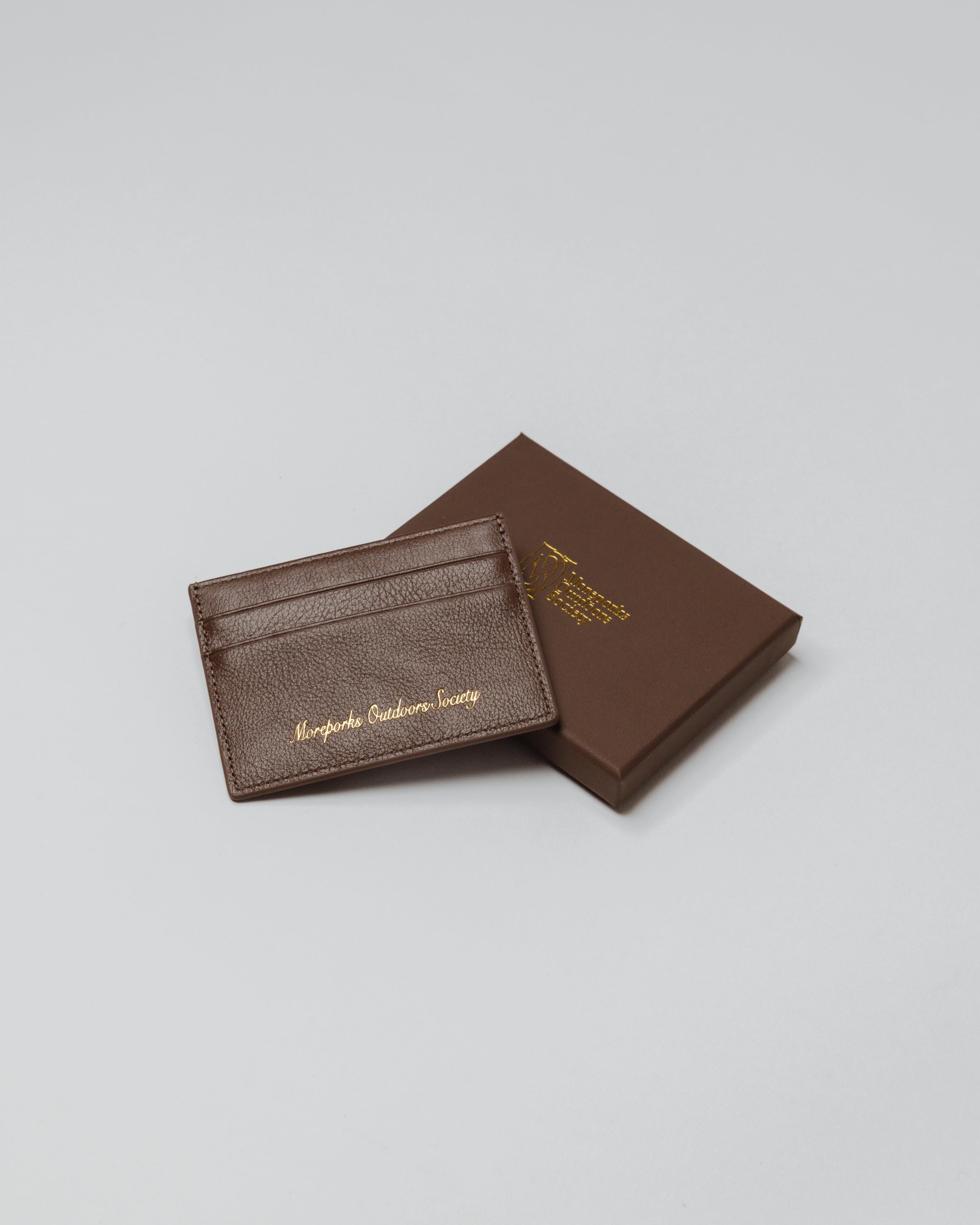 MOS Card Holder - Brown