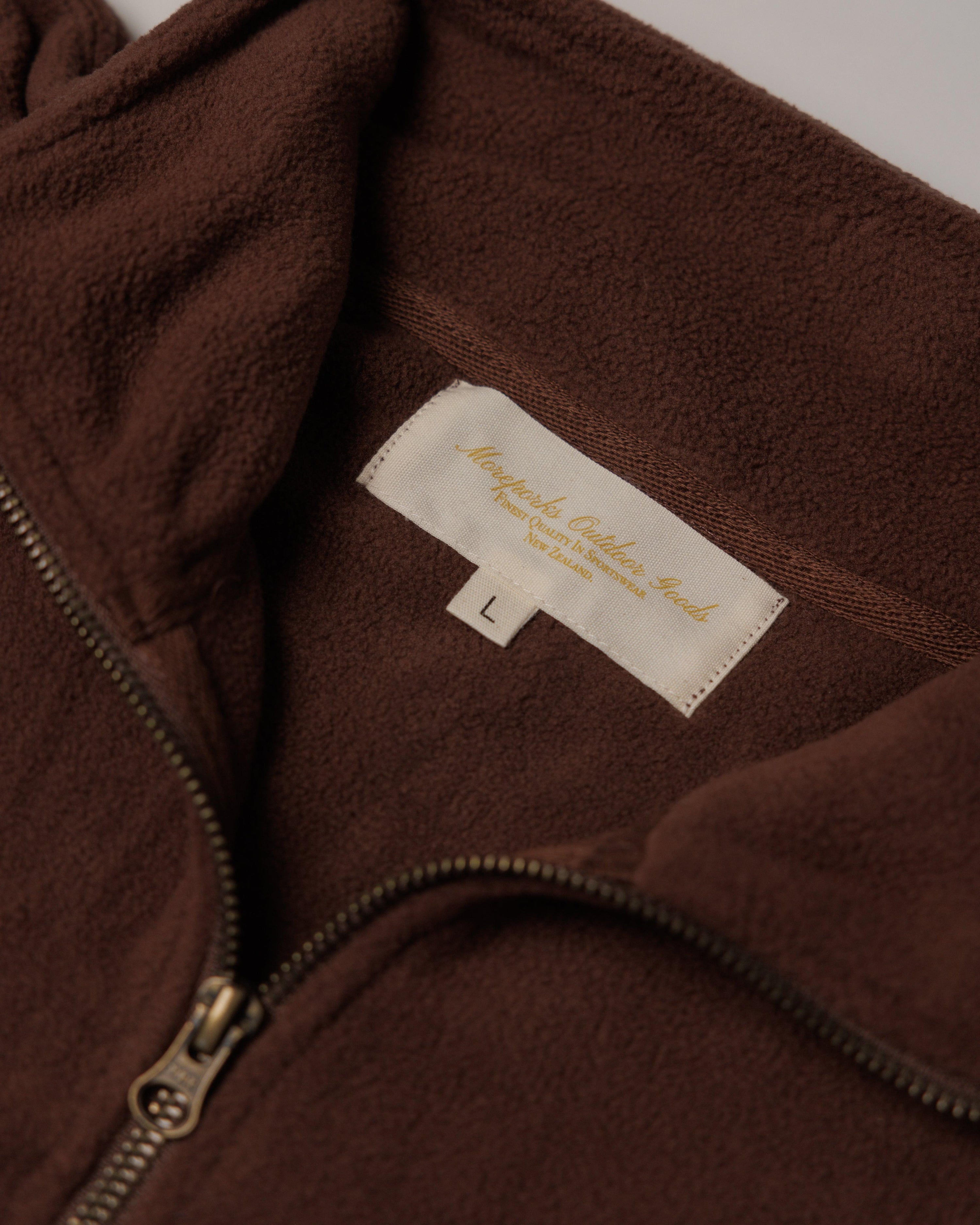 Mackenzie Quarter Zip Pullover - Brown