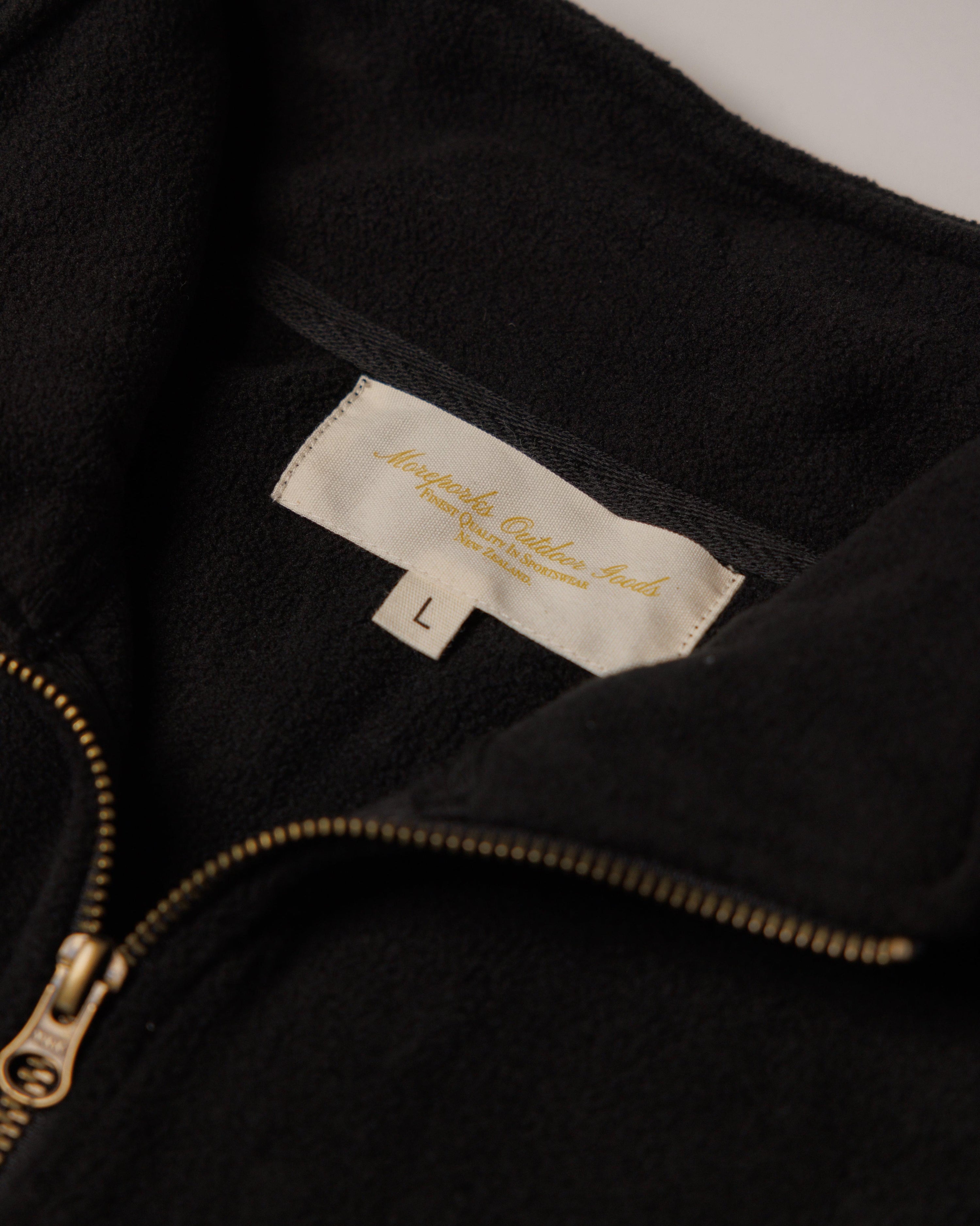 Mackenzie Quarter Zip Pullover - Black