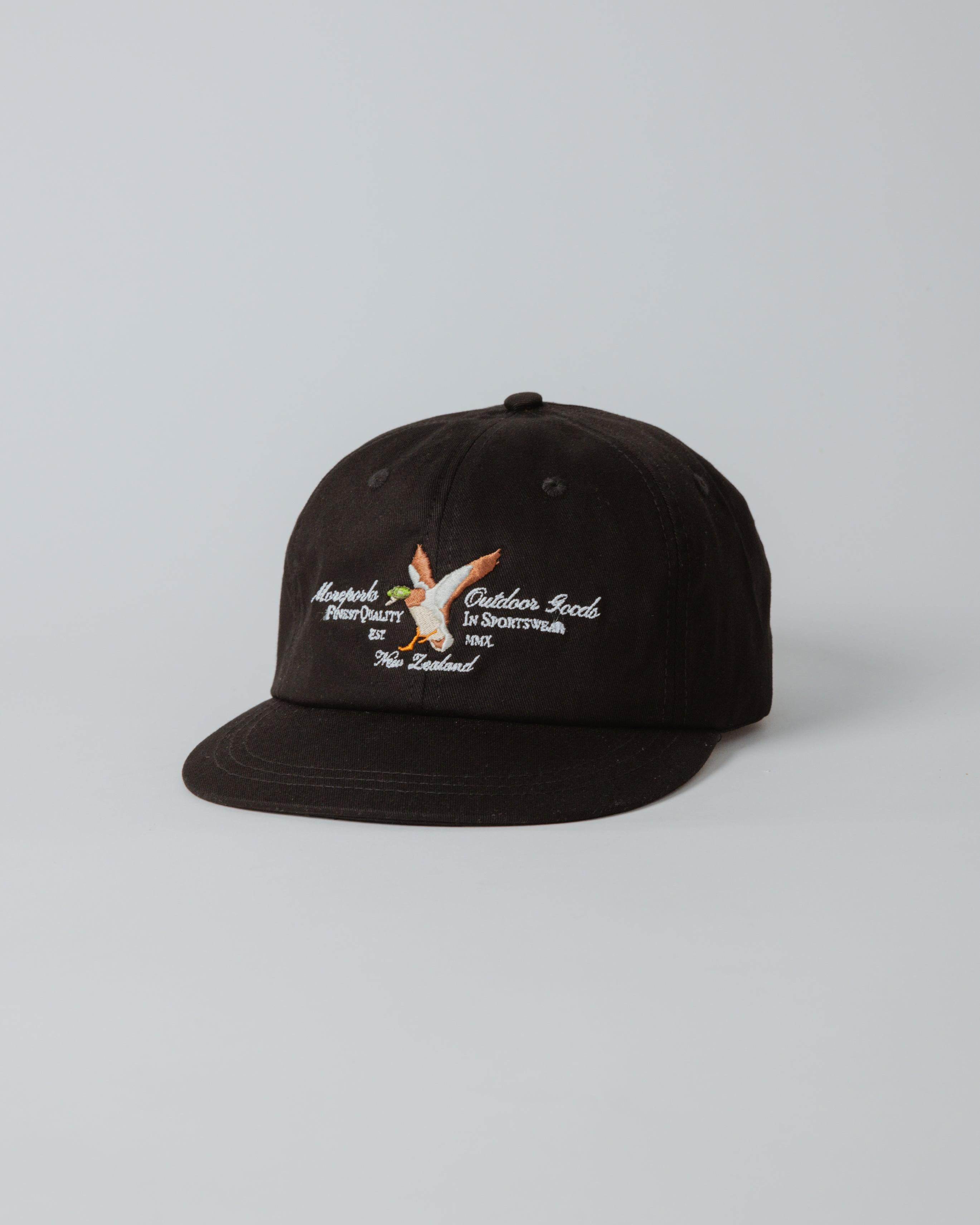 Sportsman Six-Panel - Black