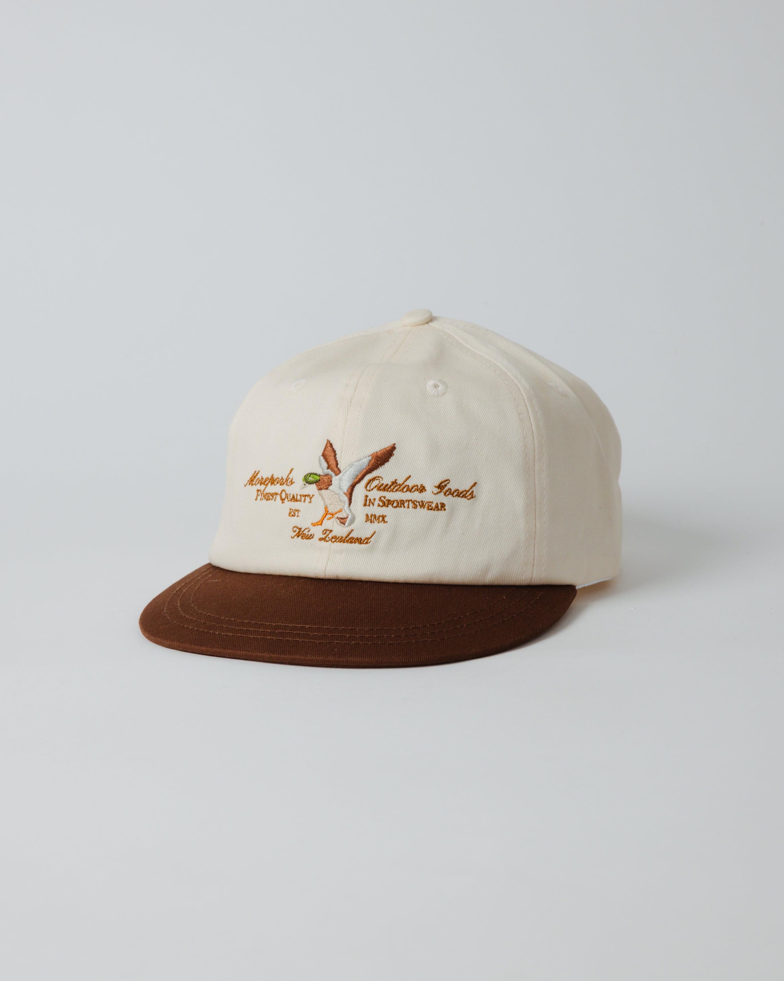 Sportsman Six-Panel - Cream/Brown