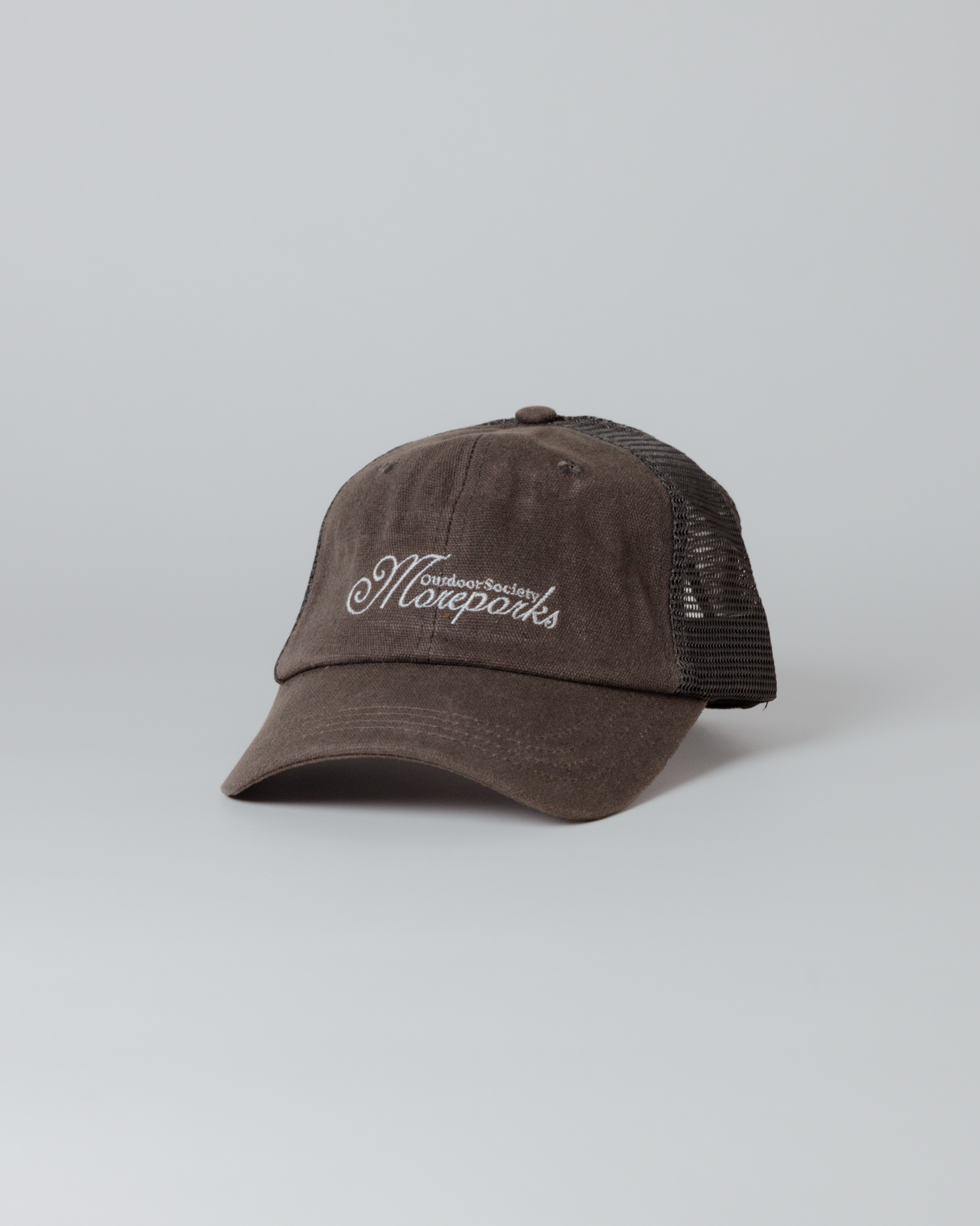 Waxed Dad Trucker - Black
