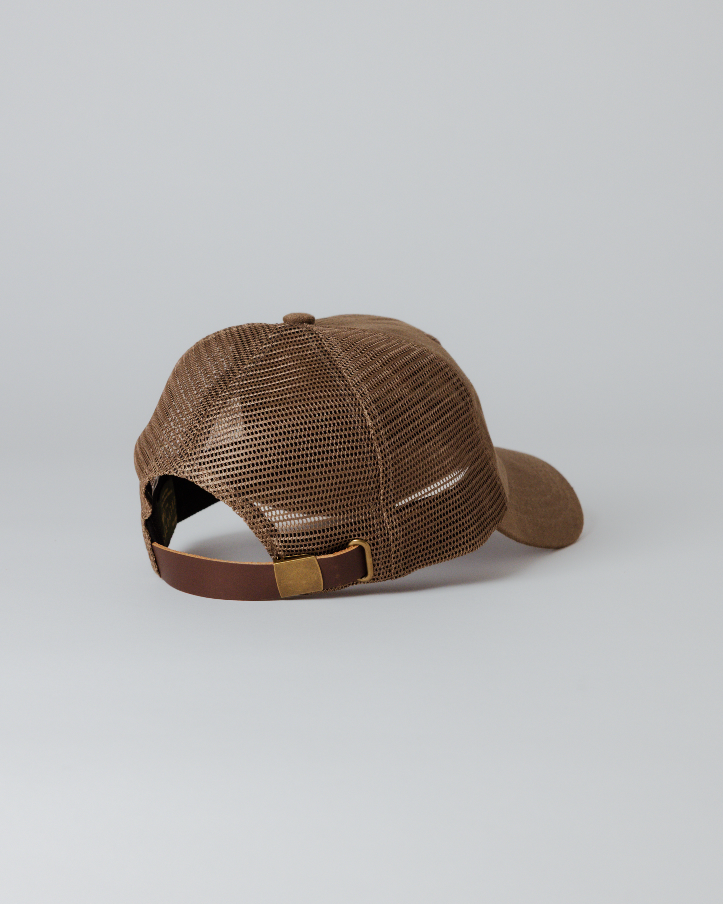 Waxed Dad Trucker - Brown
