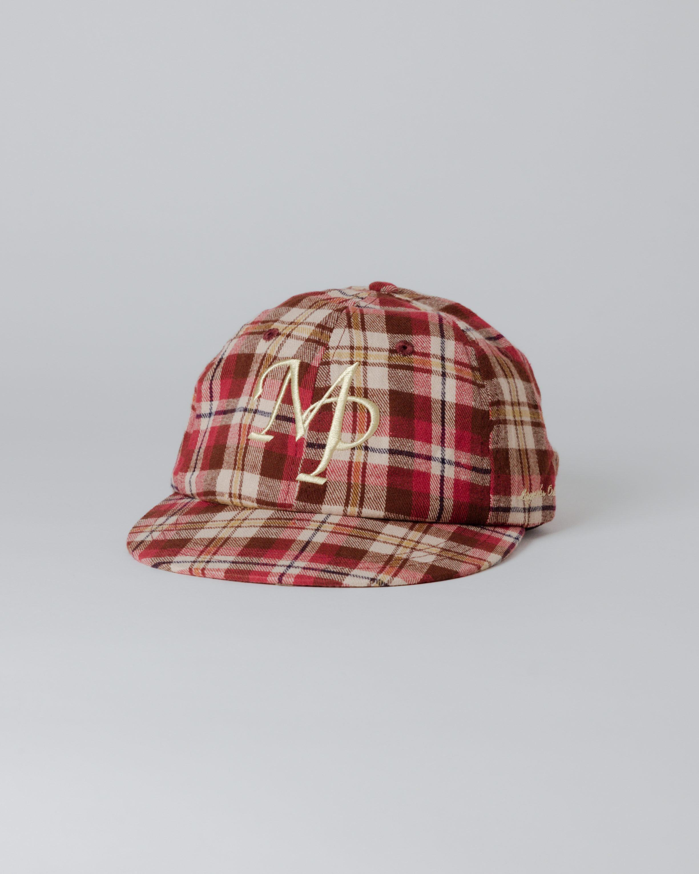 Field Six-Panel - Red Plaid