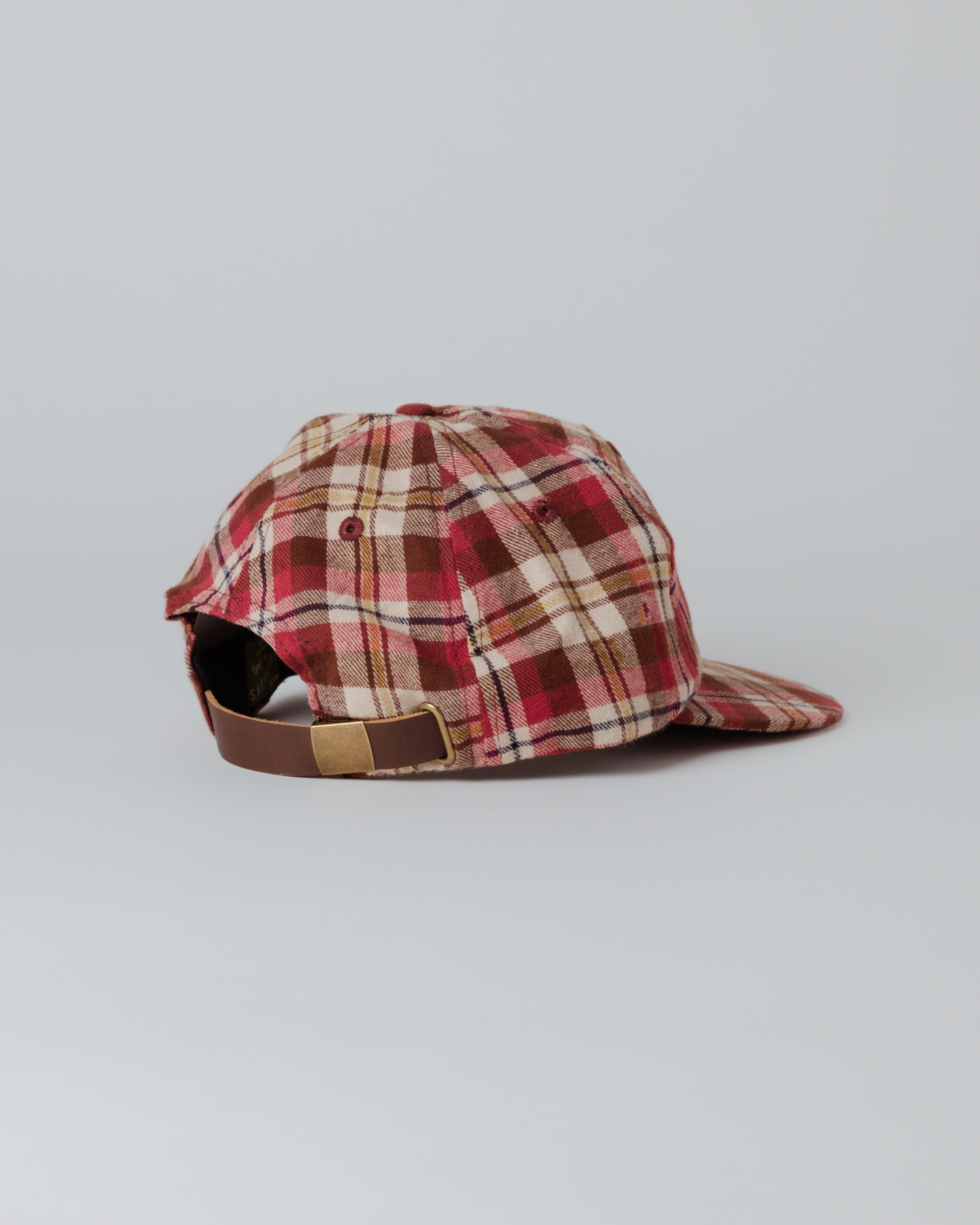 Field Six-Panel - Red Plaid