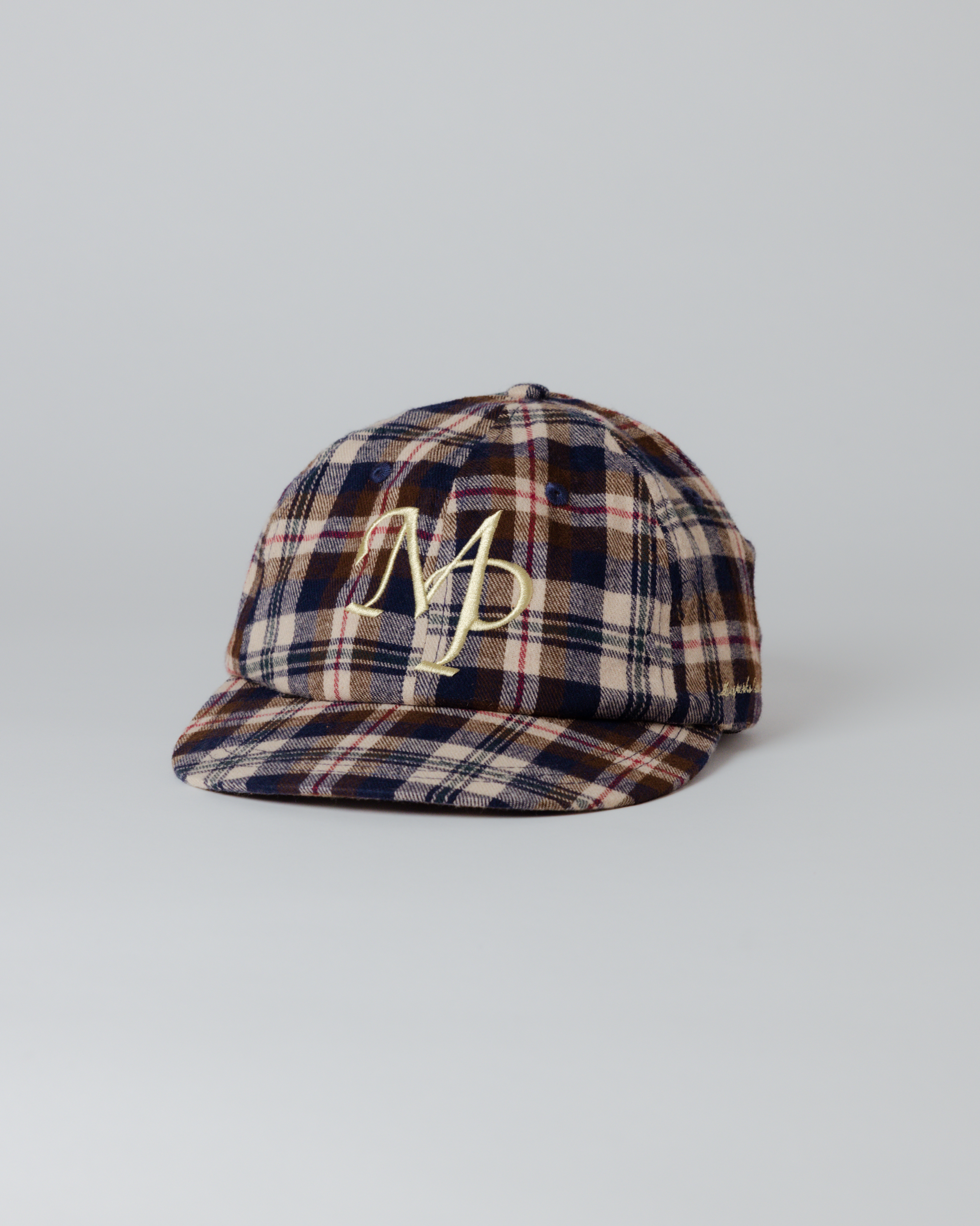 Field Six-Panel - Blue Plaid