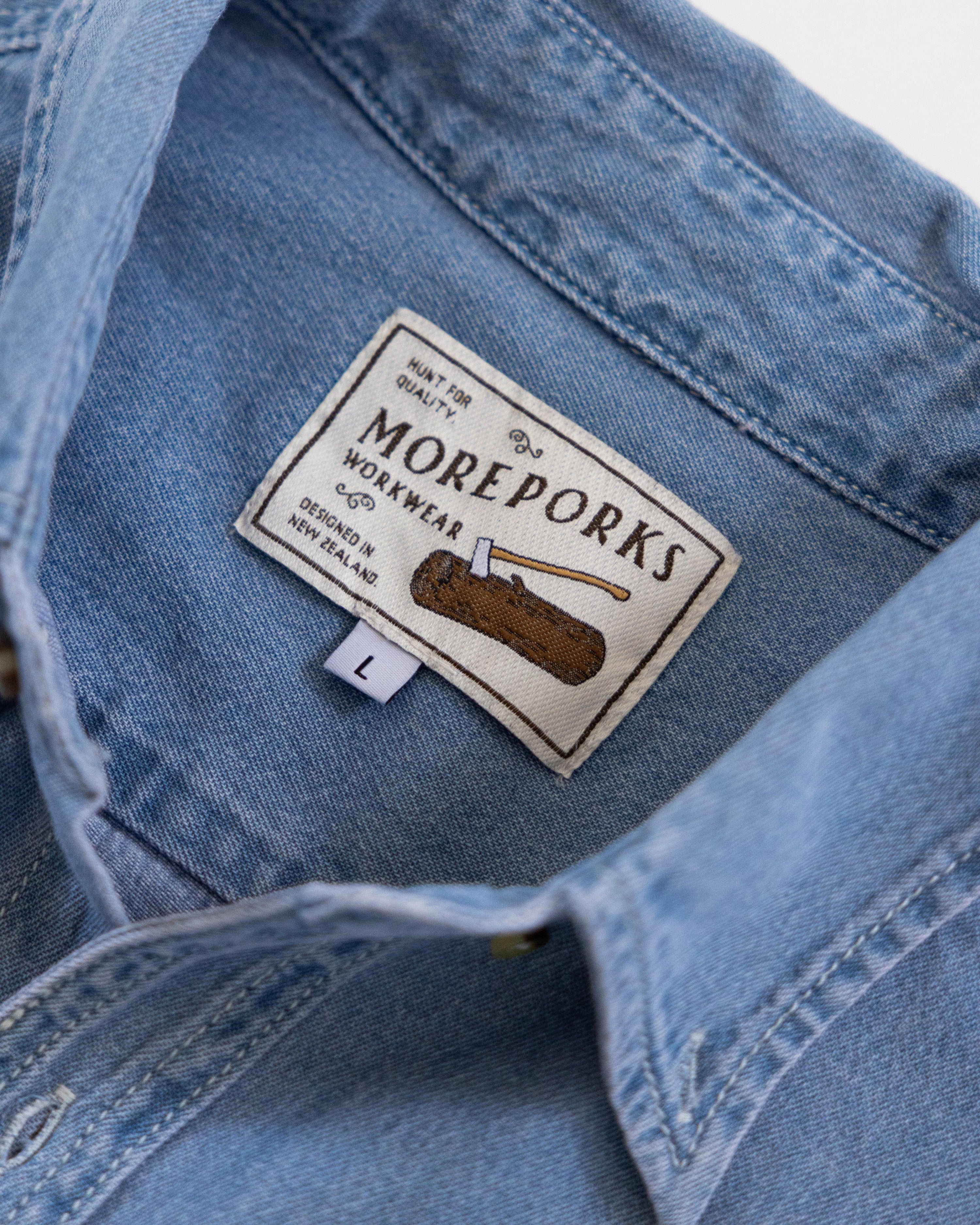 Workwear Shirt - Denim