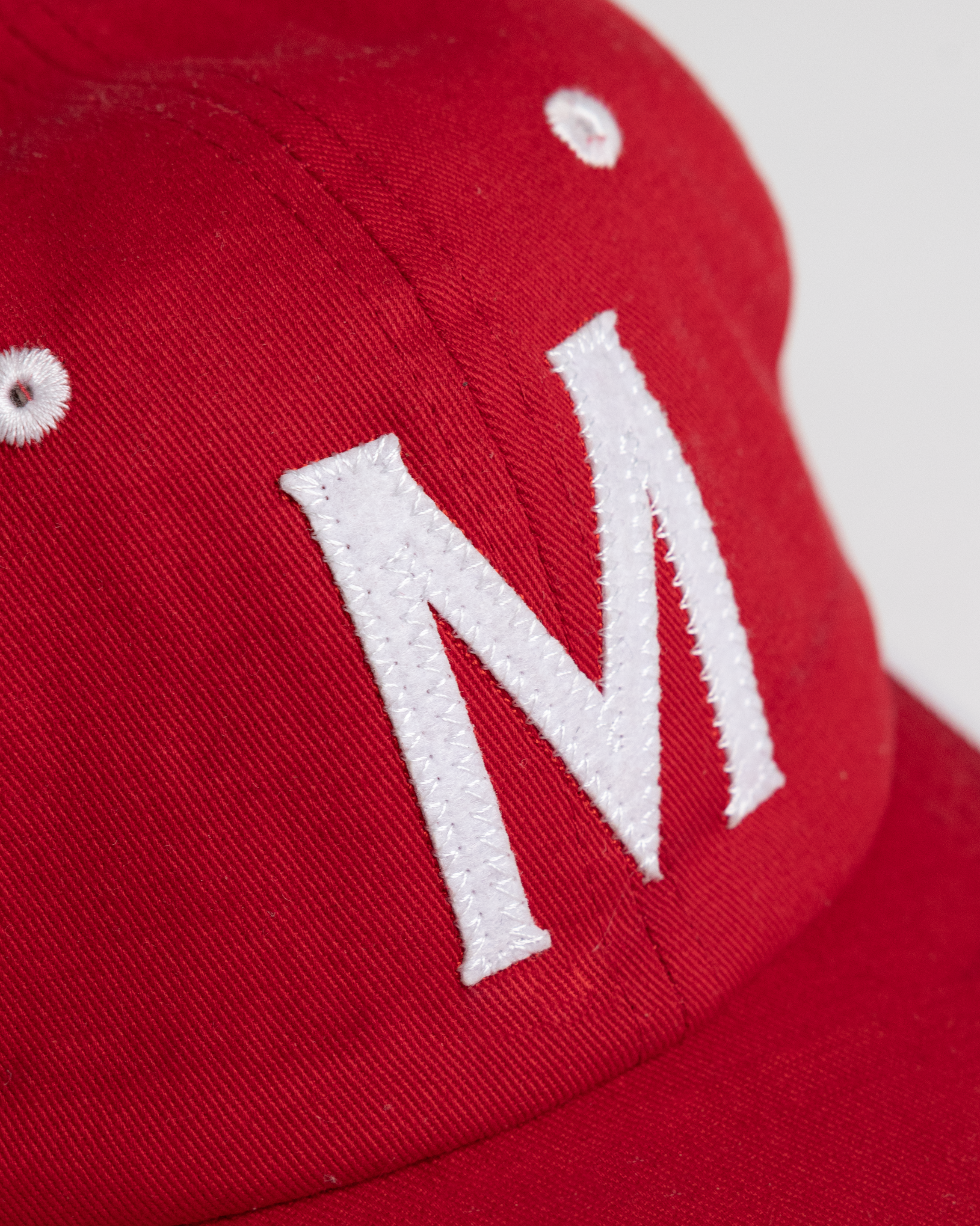 Appliqué Dad Cap - Red