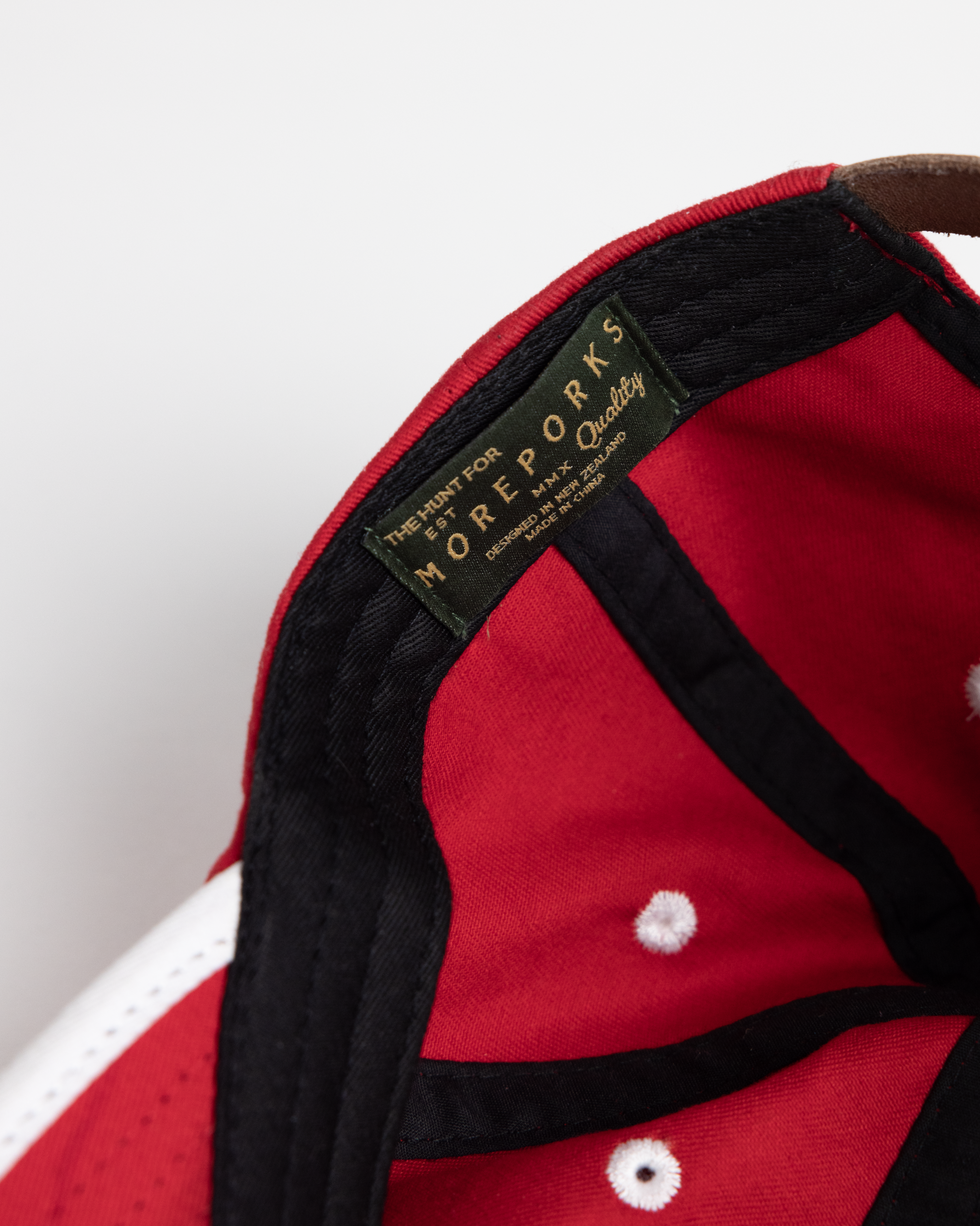 Appliqué Dad Cap - Red