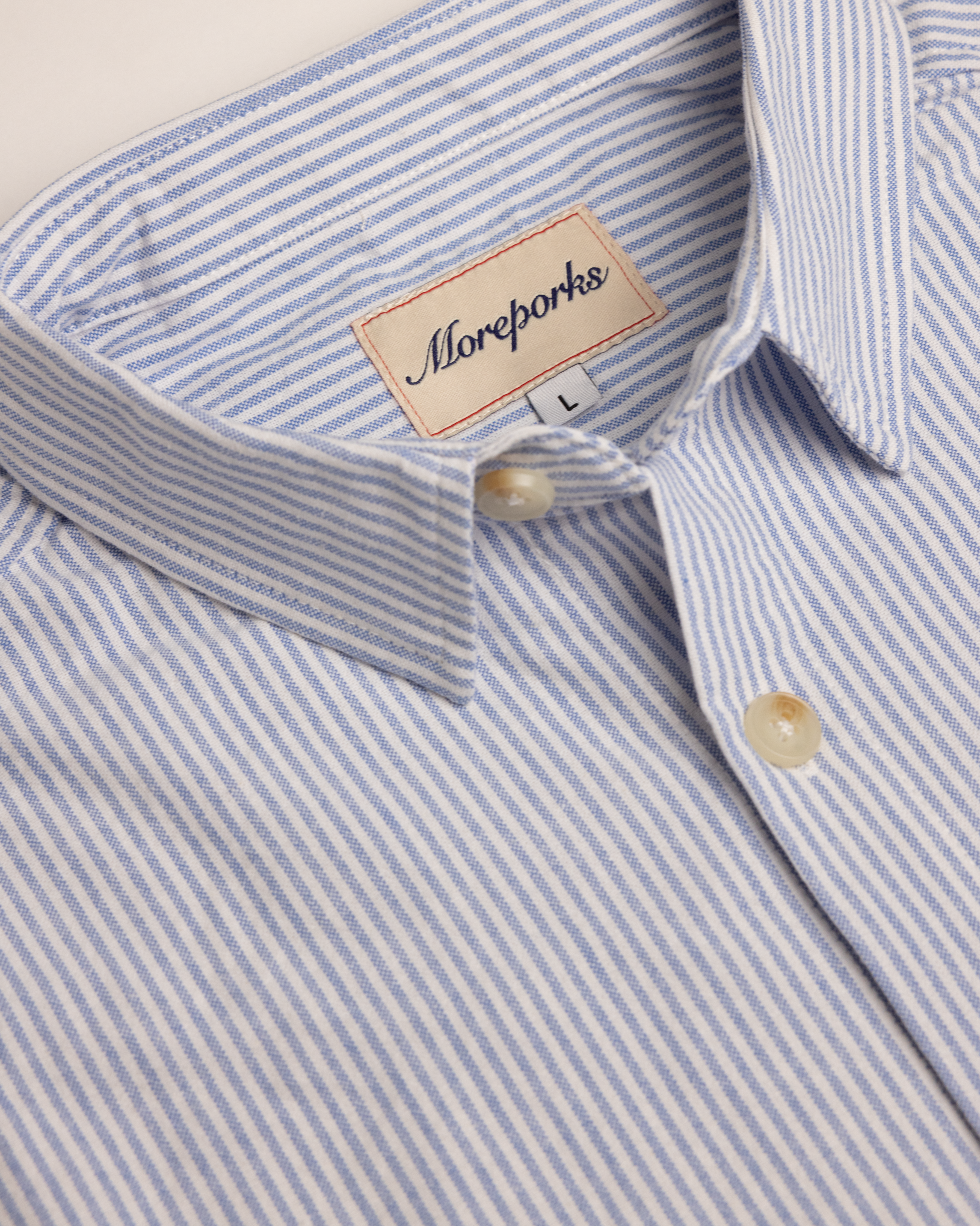 Relaxed Oxford - Blue Stripe