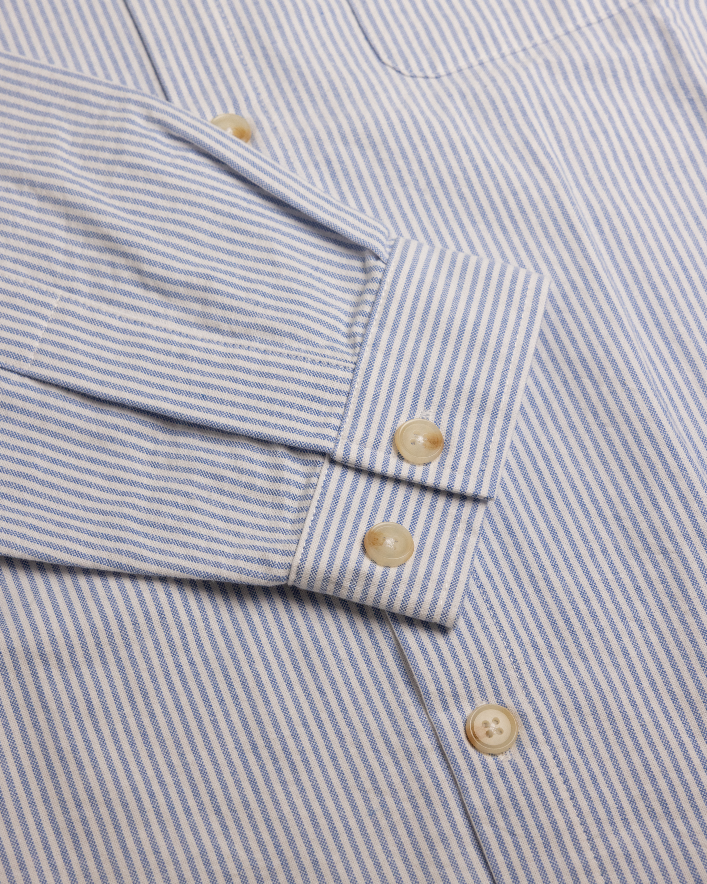 Relaxed Oxford - Blue Stripe