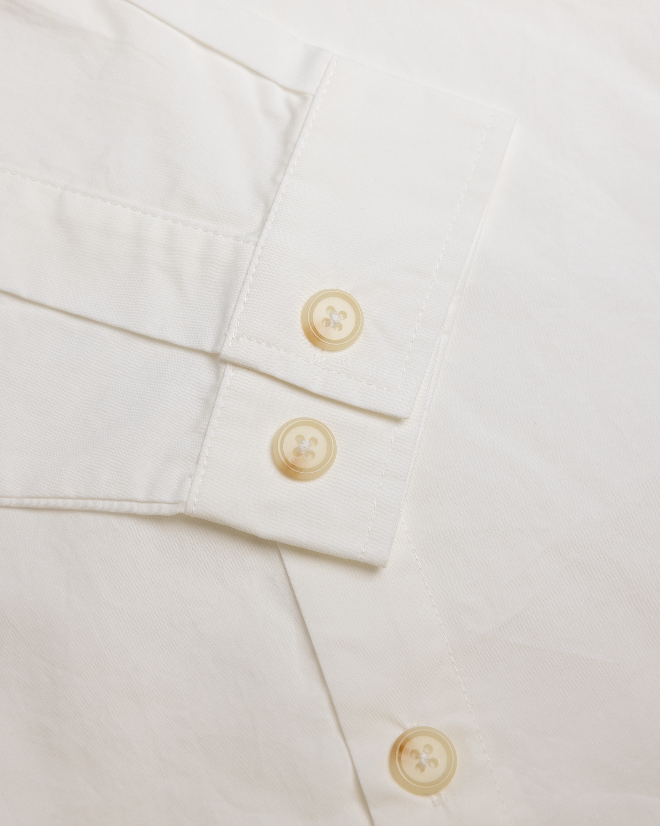 Relaxed Dress Shirt - White