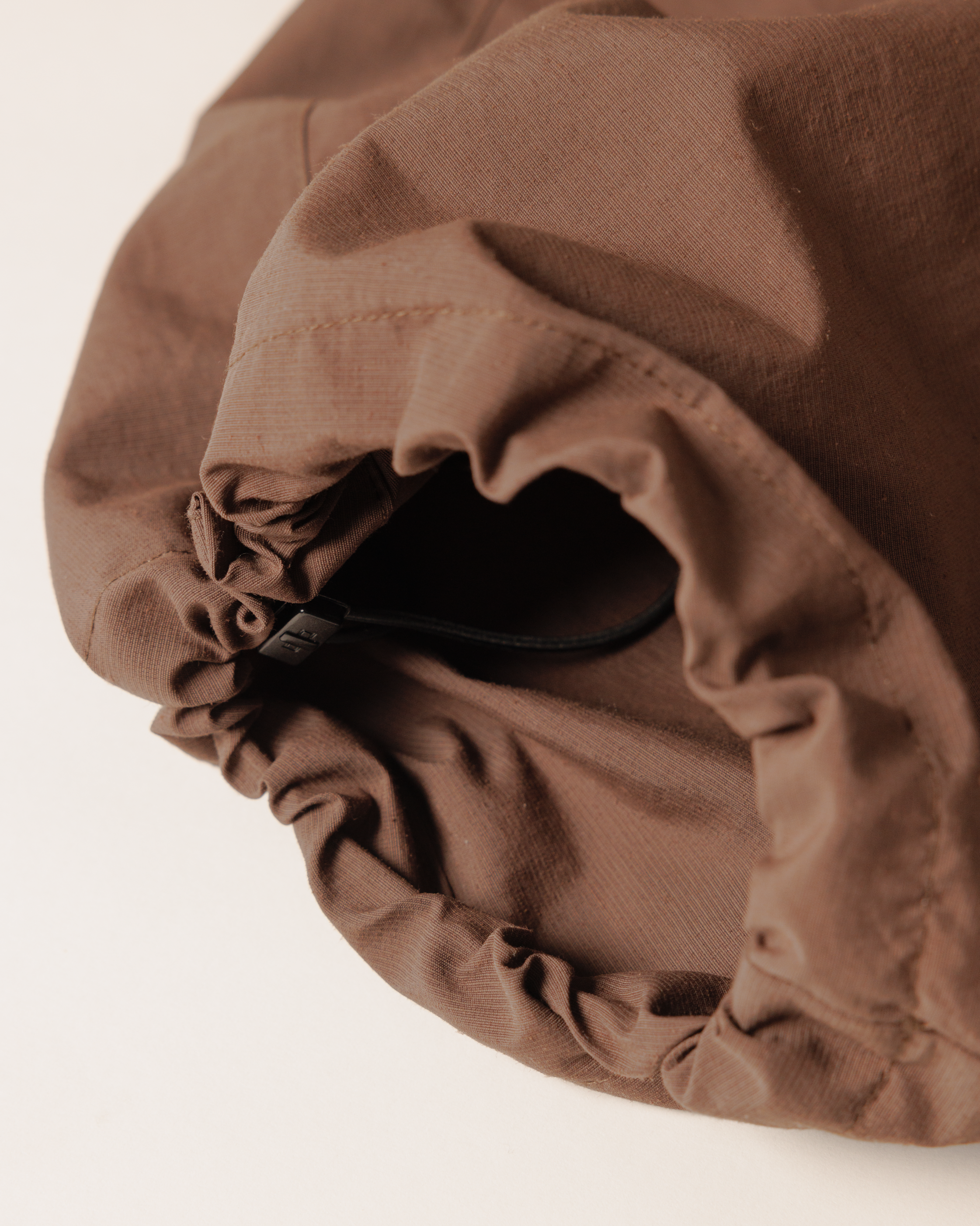 Pleated Hiking Pants - Brown