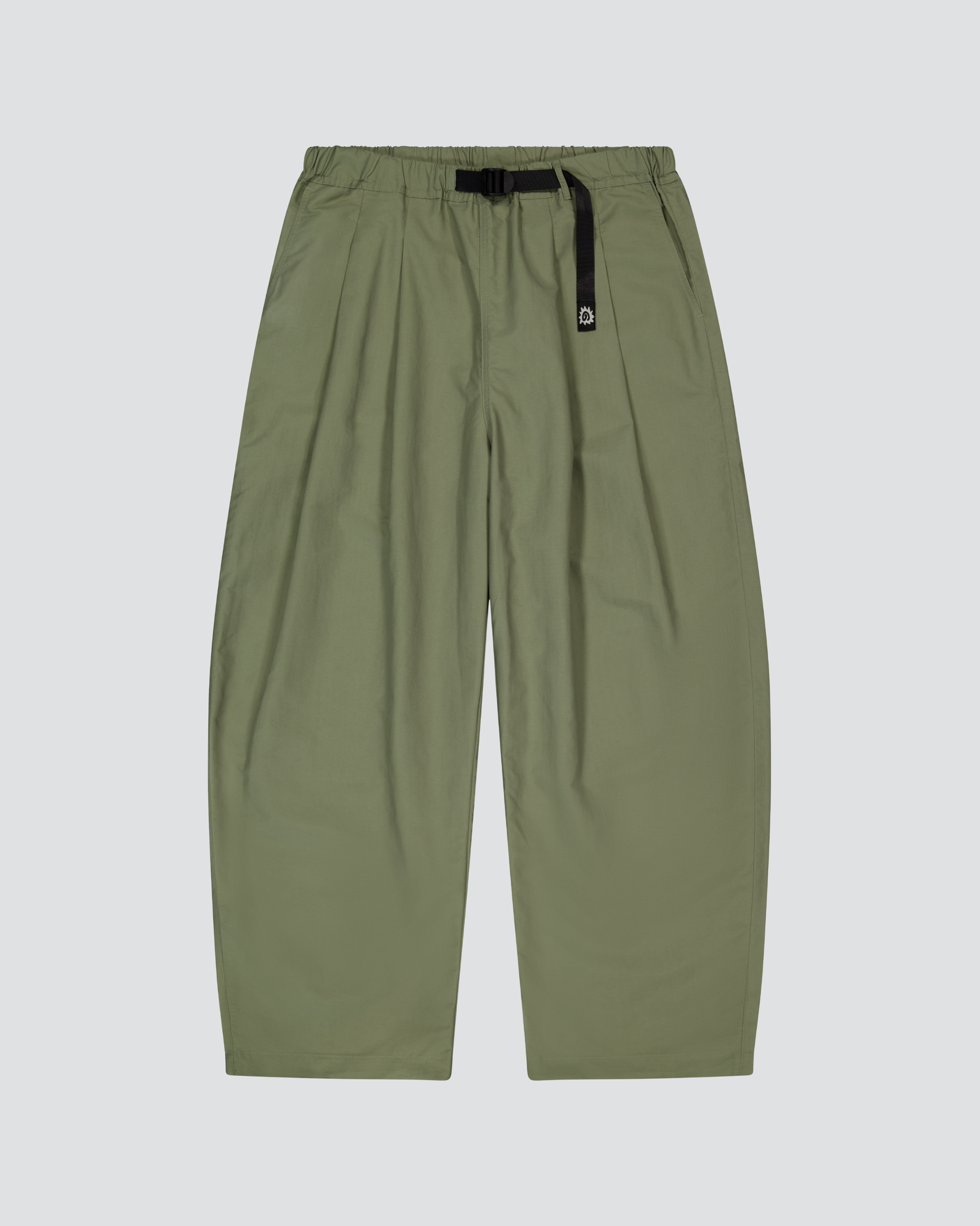 Pleated Hiking Pants - Olive