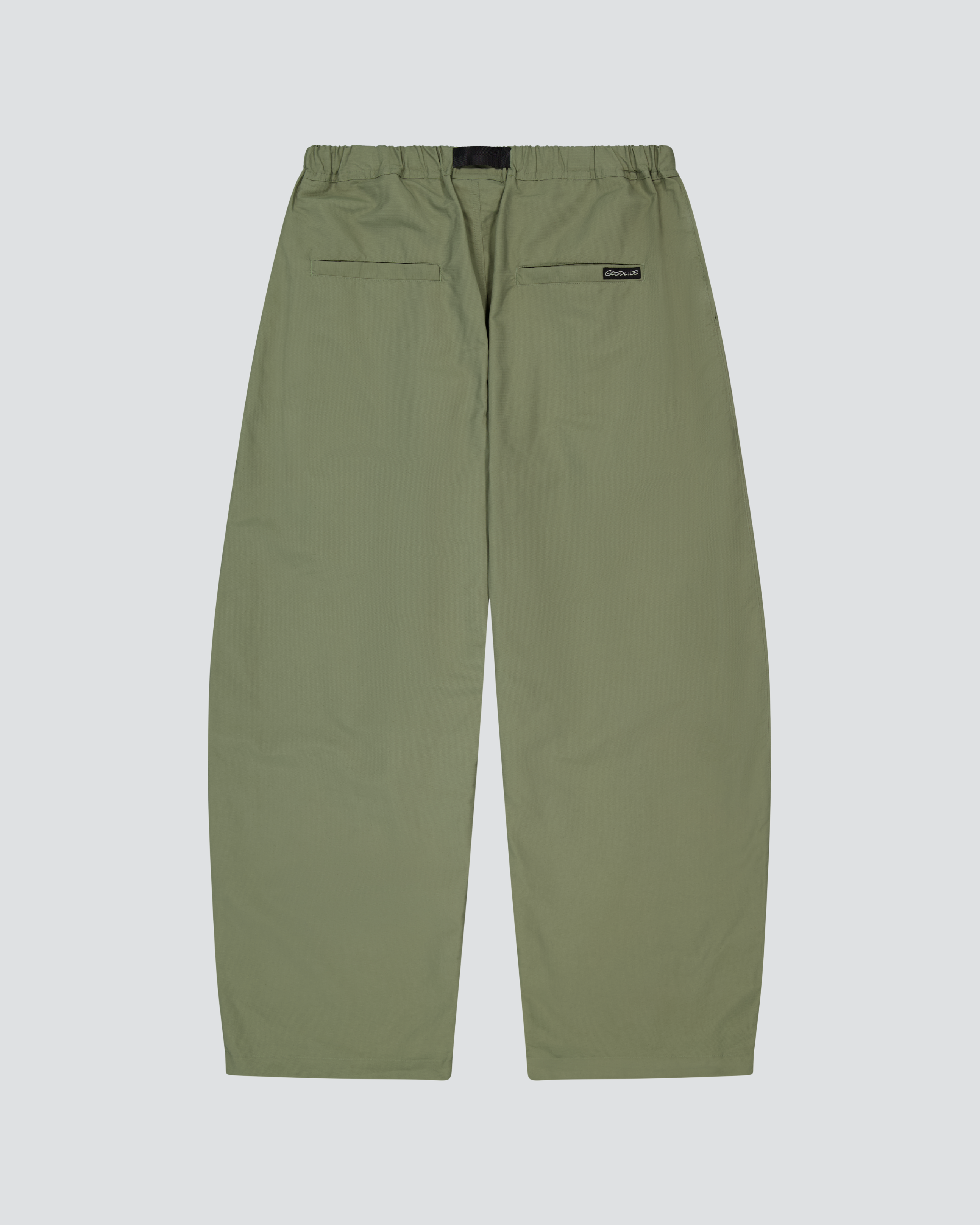 Pleated Hiking Pants - Olive