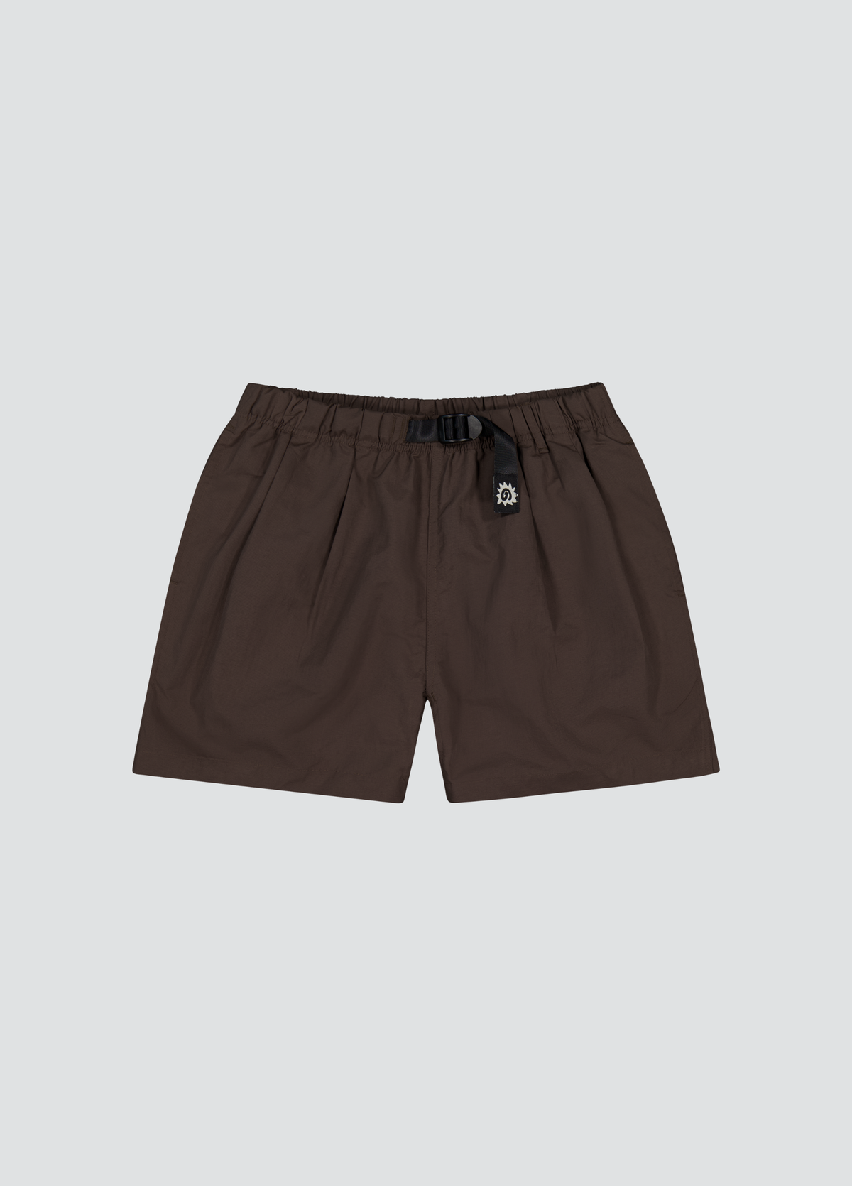 Pleated Hiking Short - Brown
