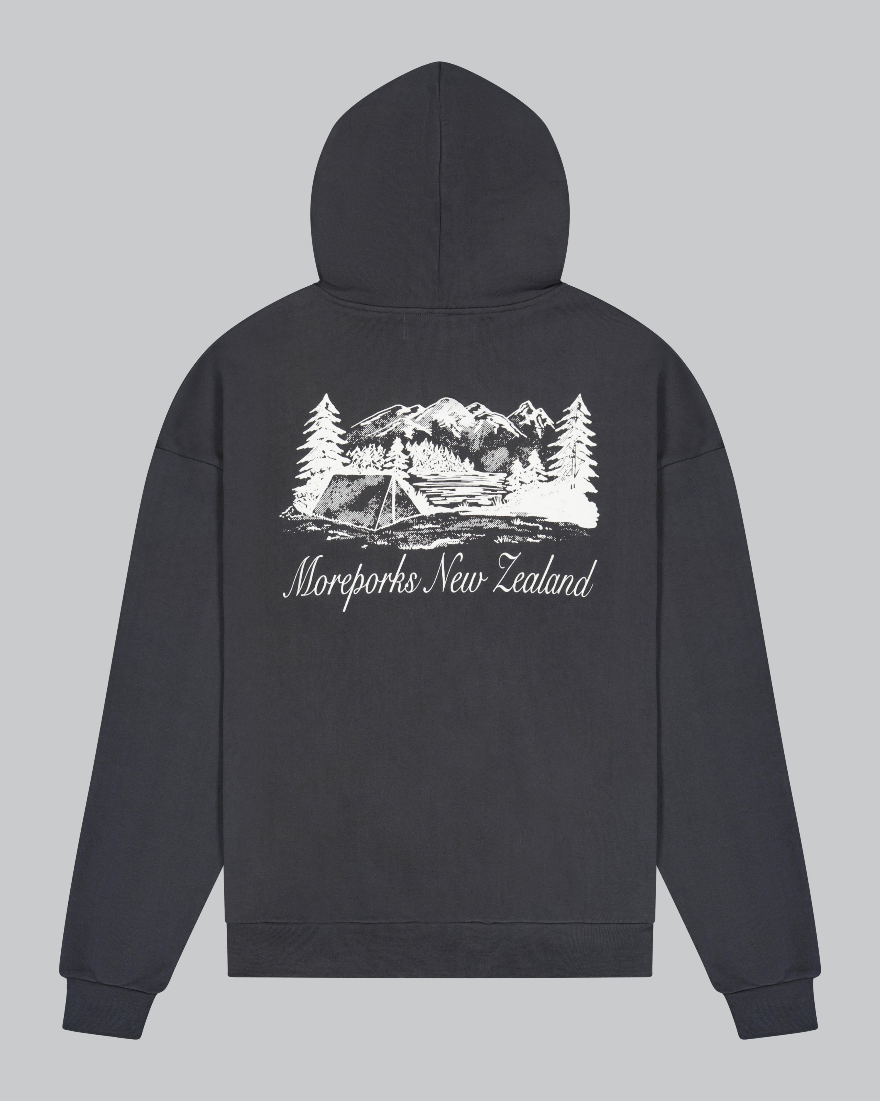 Mackenzie Hooded Sweatshirt - Charcoal