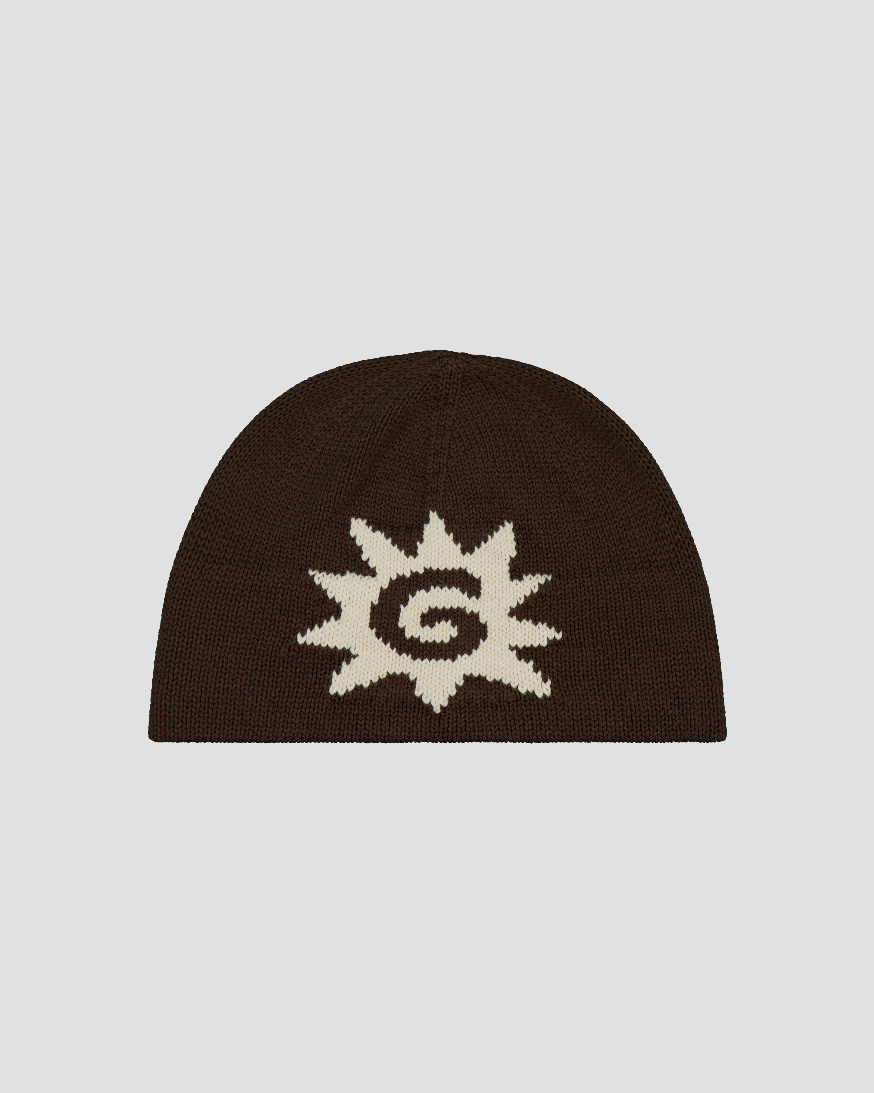 Graphic Beanie - Brown