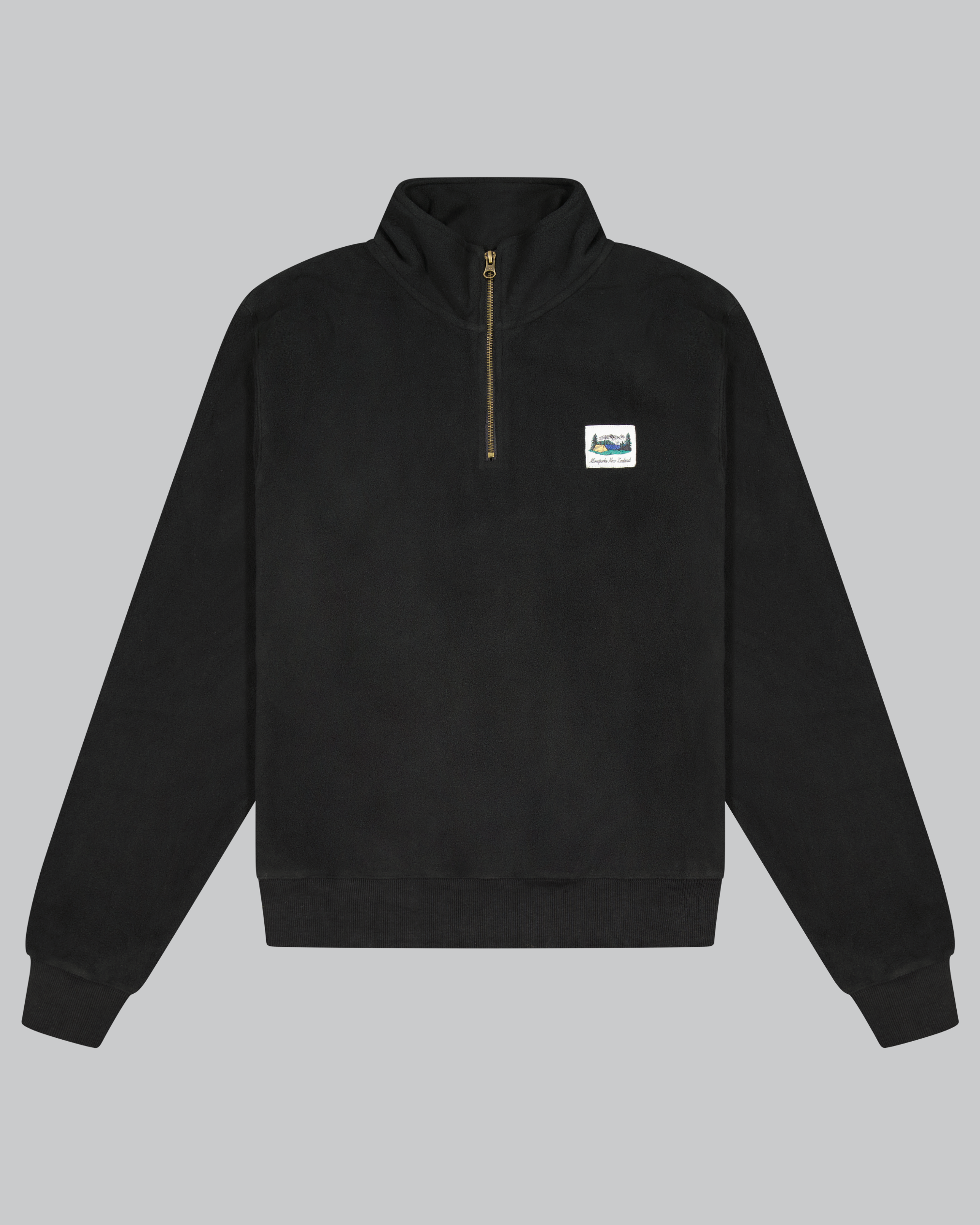 Mackenzie Quarter Zip Pullover - Black