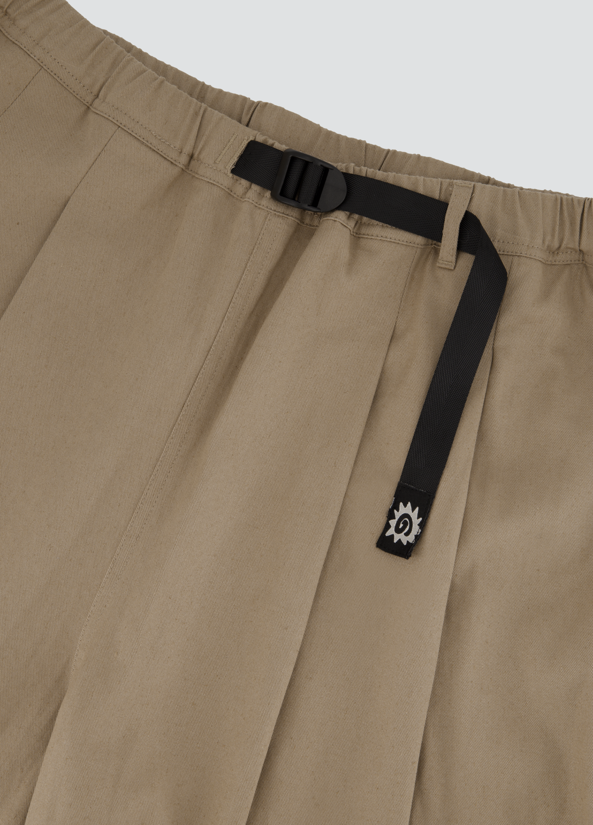 Pleated Hiking Pants - Sand Twill
