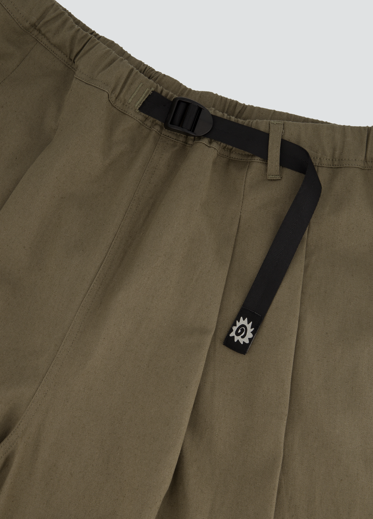 Pleated Hiking Pants - Khaki Twill