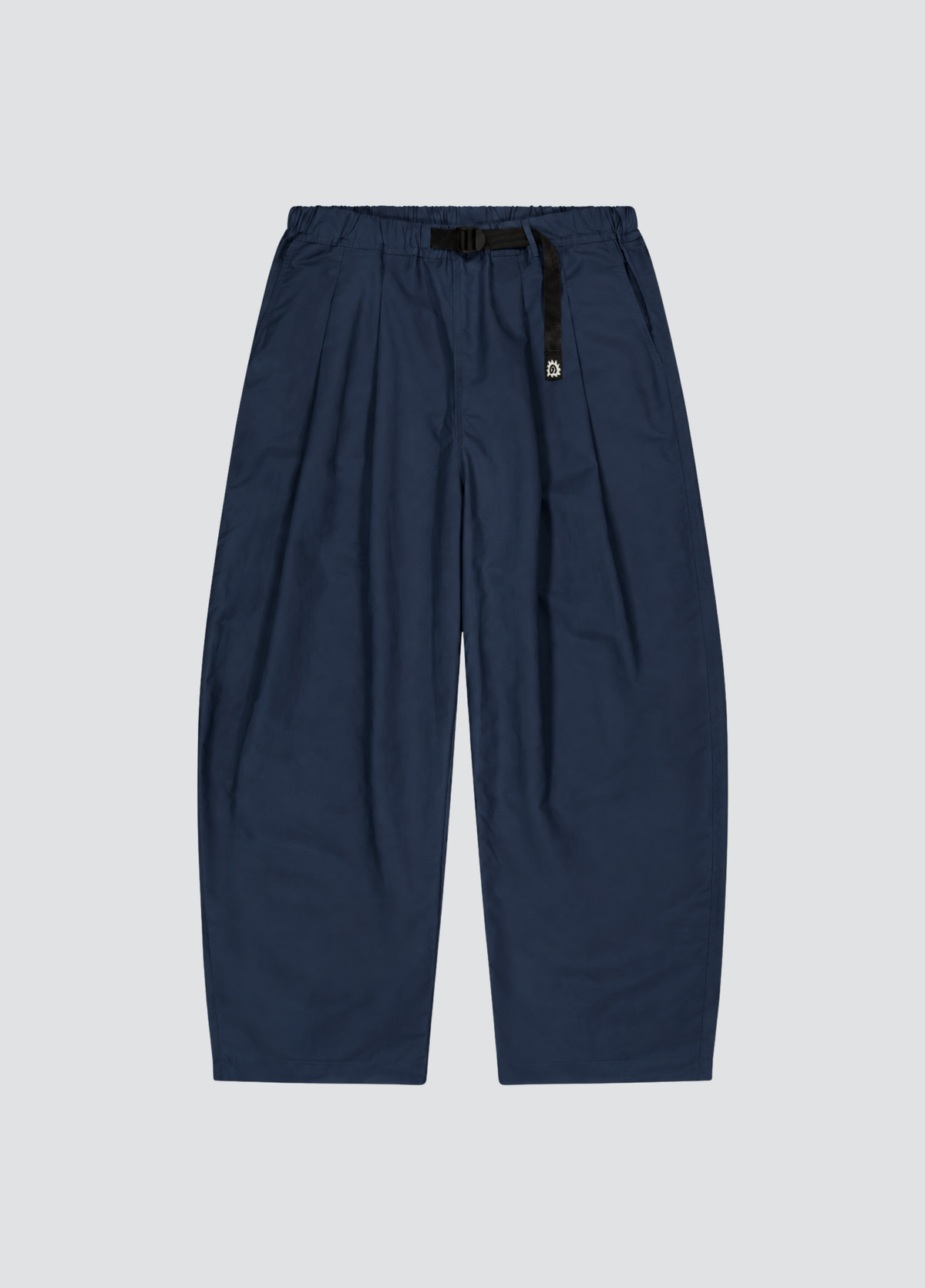 Pleated Hiking Pants - Navy