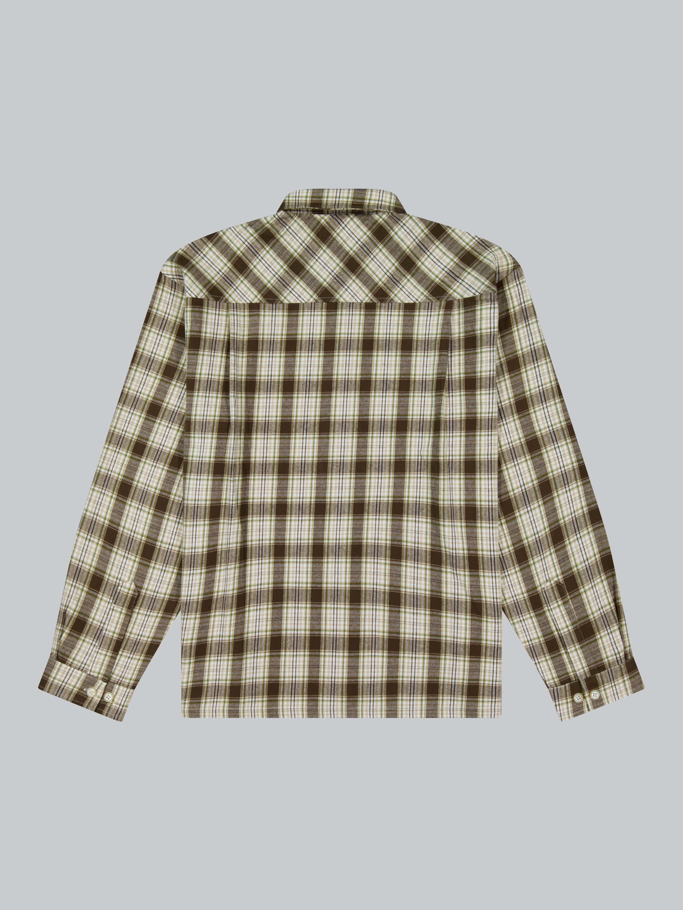 Flannel Shirt - Brown Check