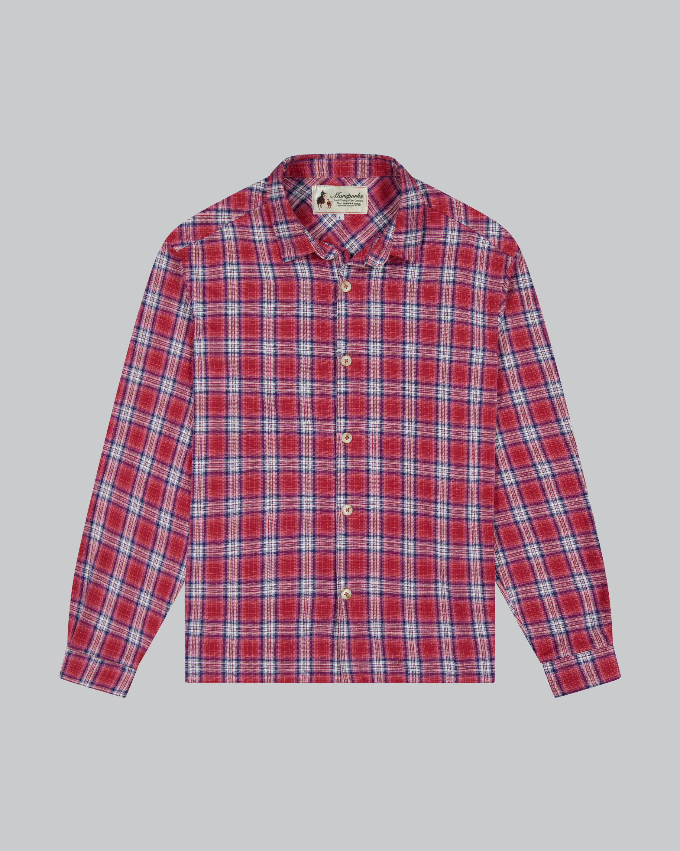 Flannel Shirt - Red Check