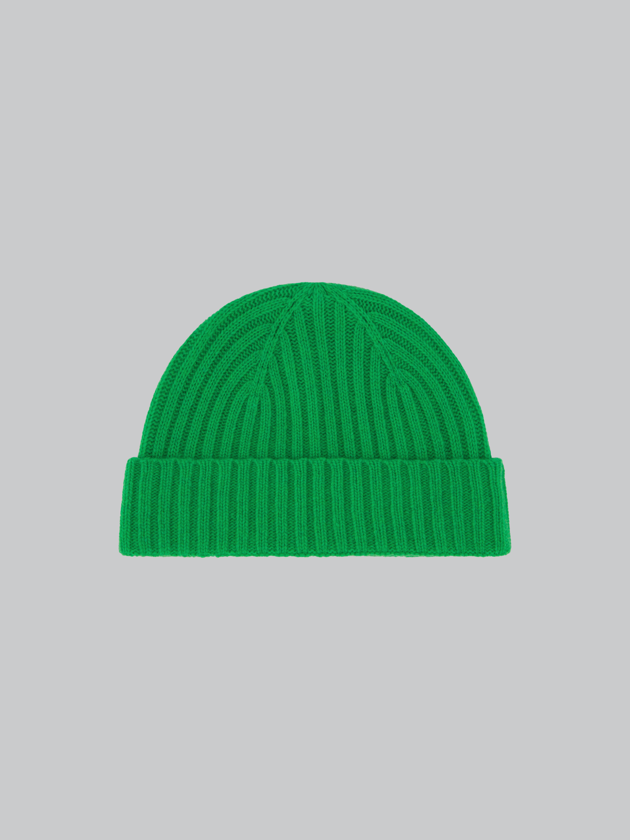 Wool Beanie - Green