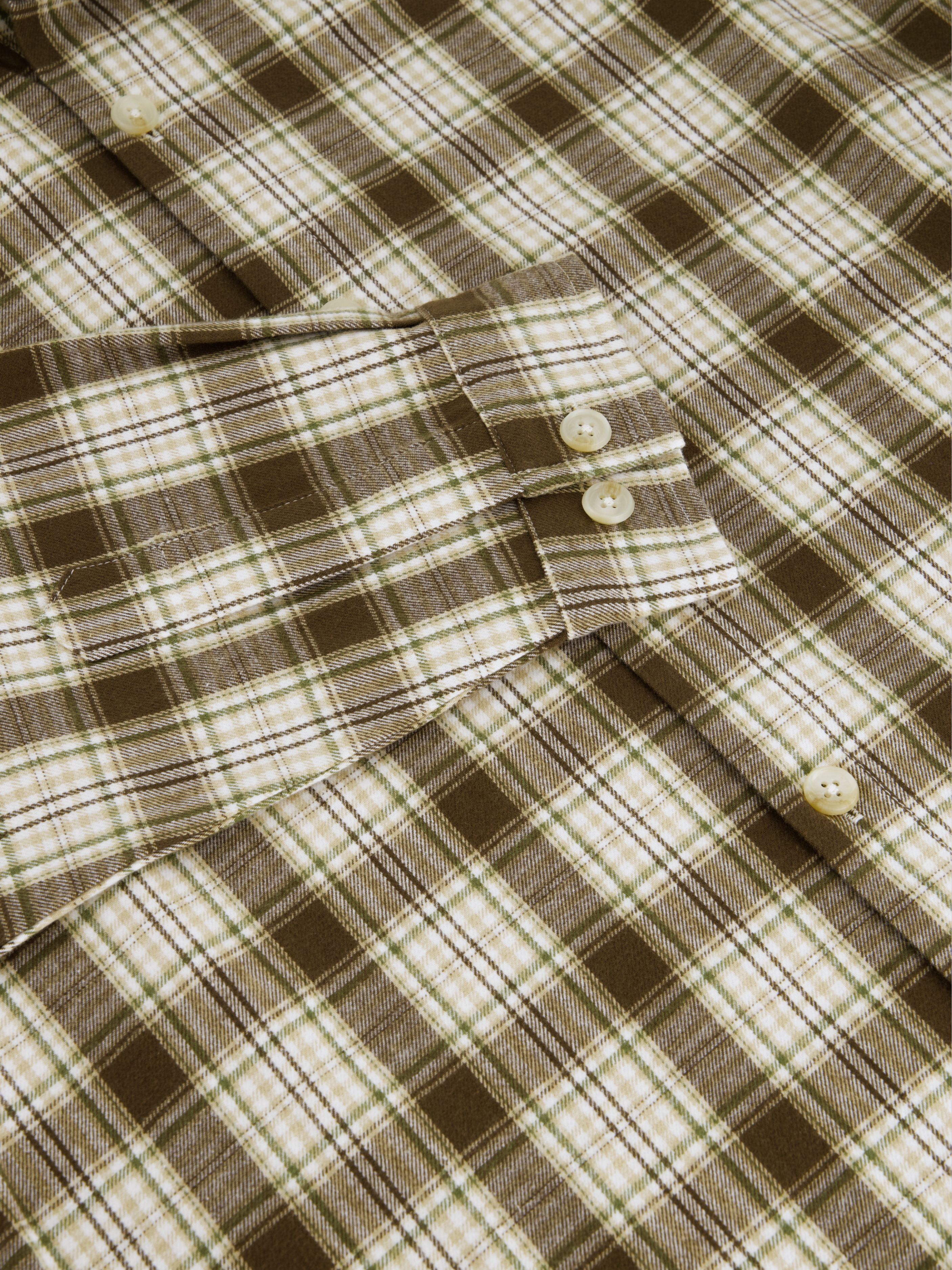 Flannel Shirt - Brown Check