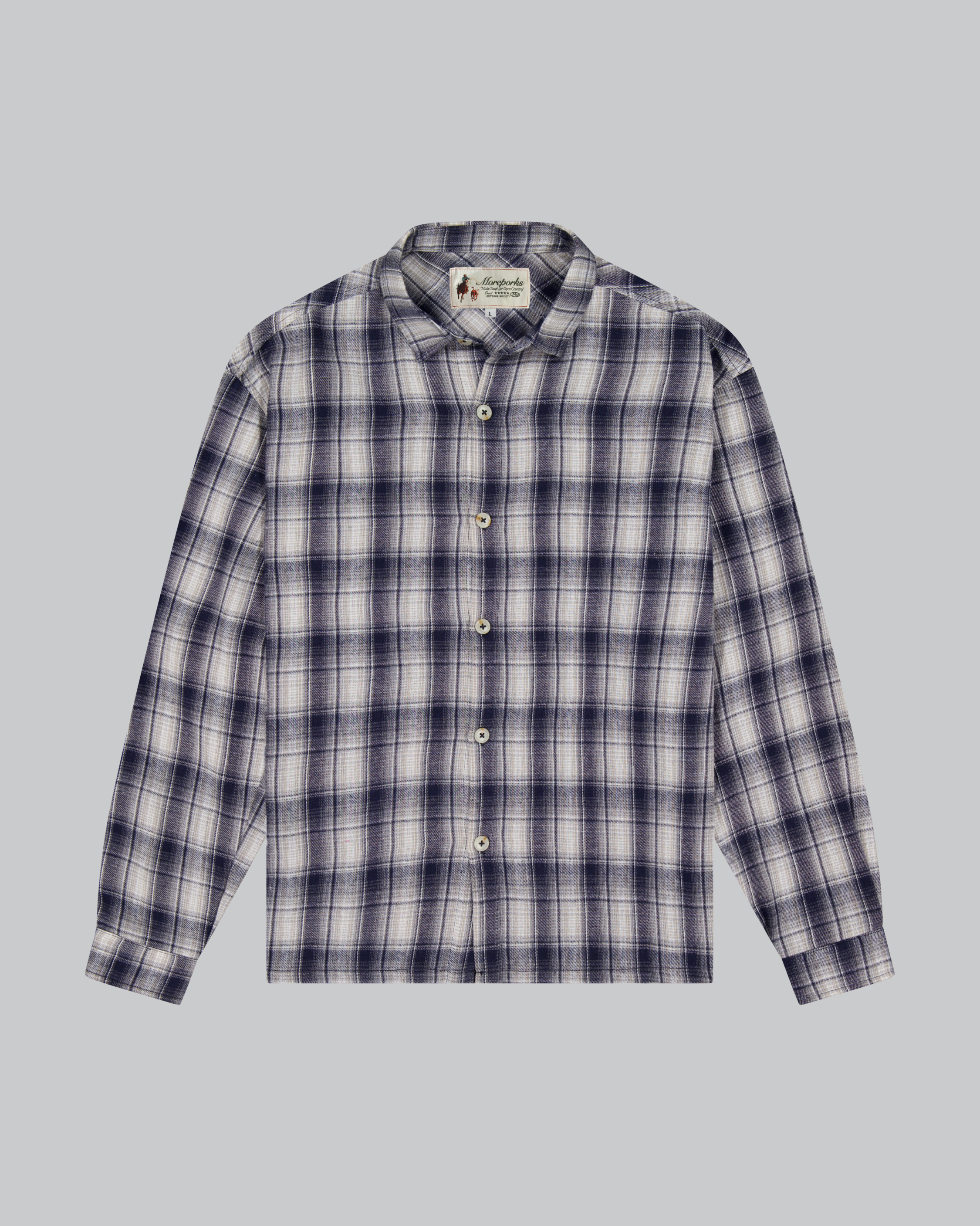 Flannel Shirt - Navy Check