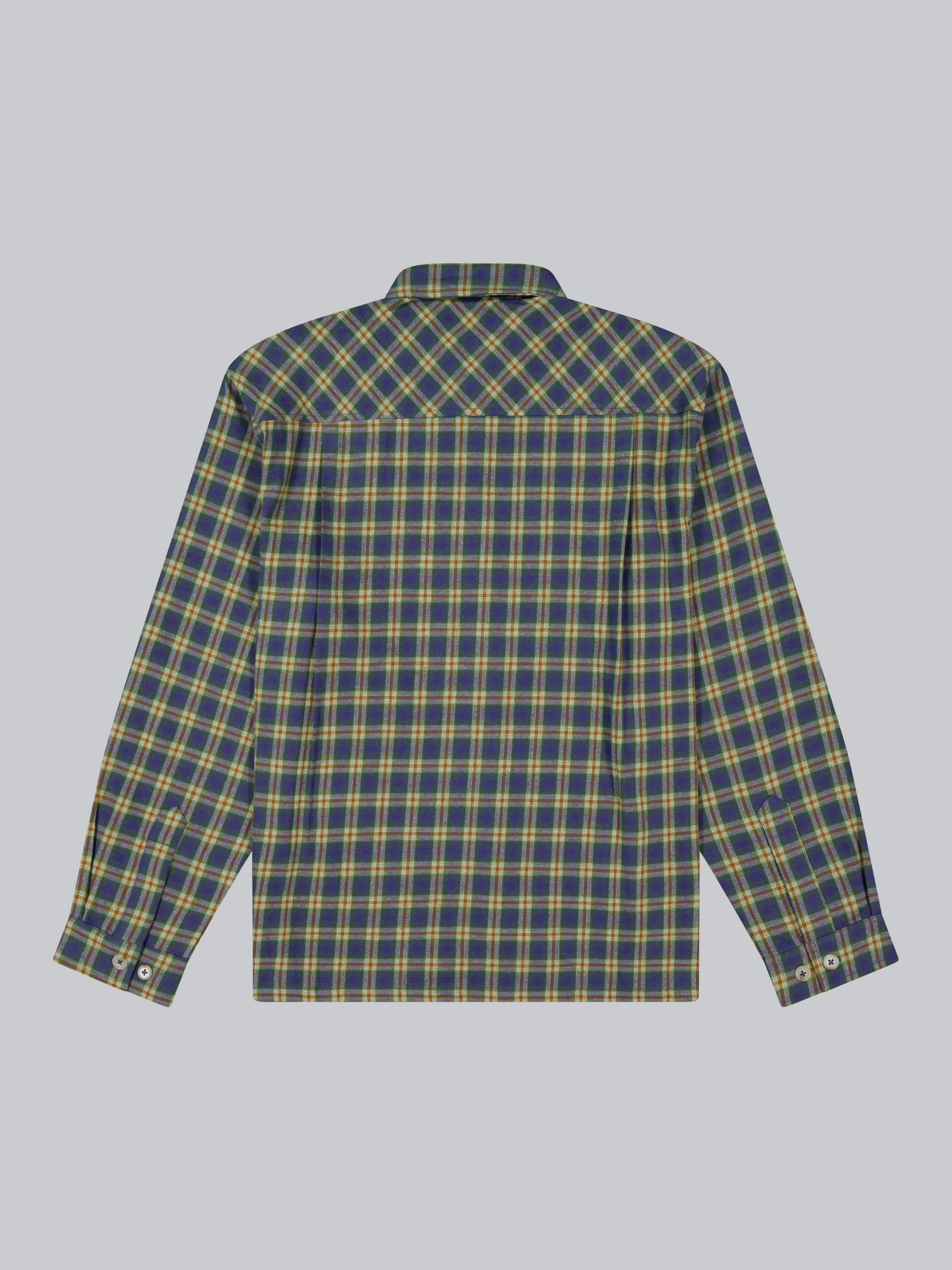 Flannel Shirt - Blue Check