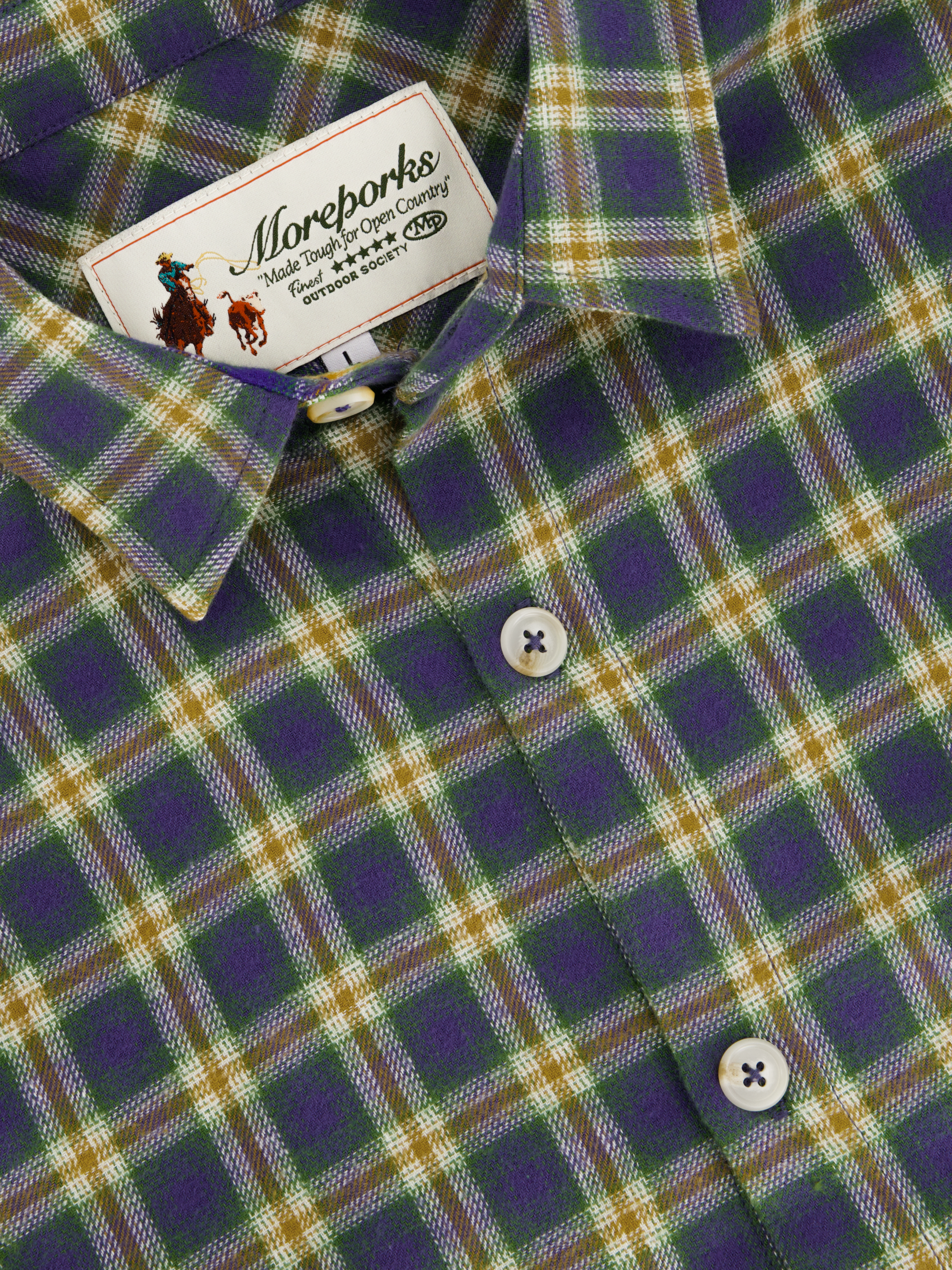 Flannel Shirt - Blue Check