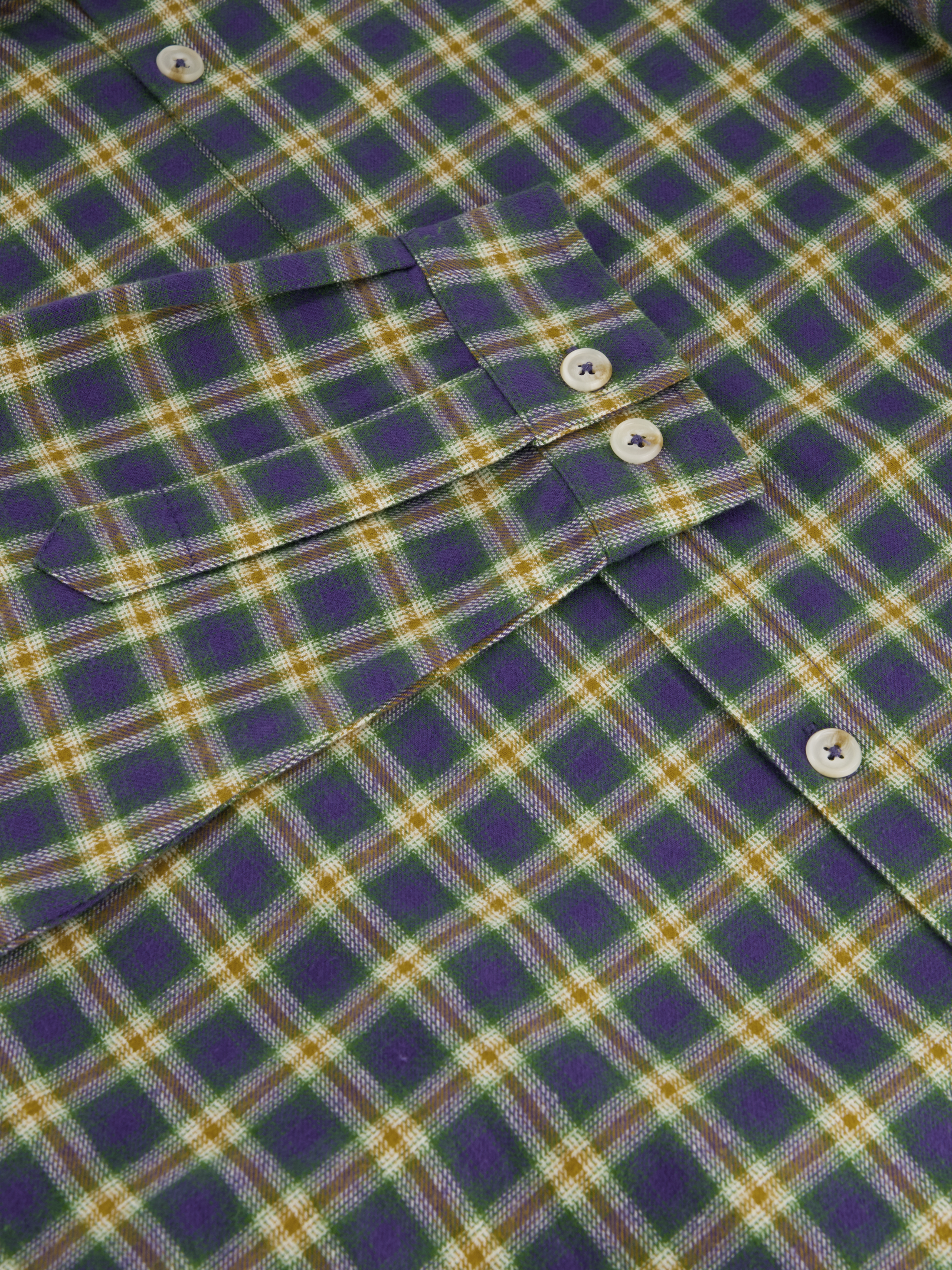 Flannel Shirt - Blue Check