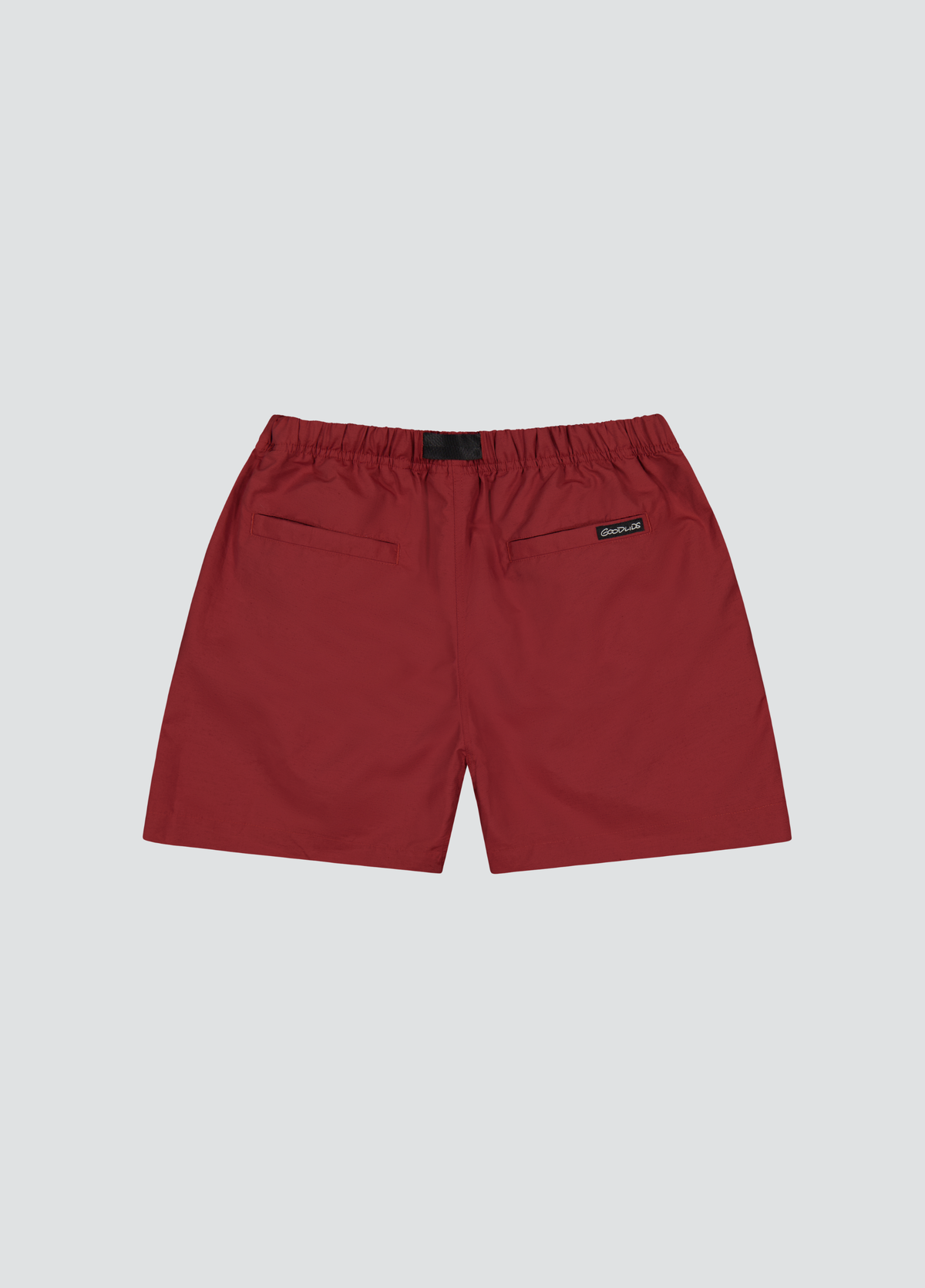 Pleated Hiking Short - Red